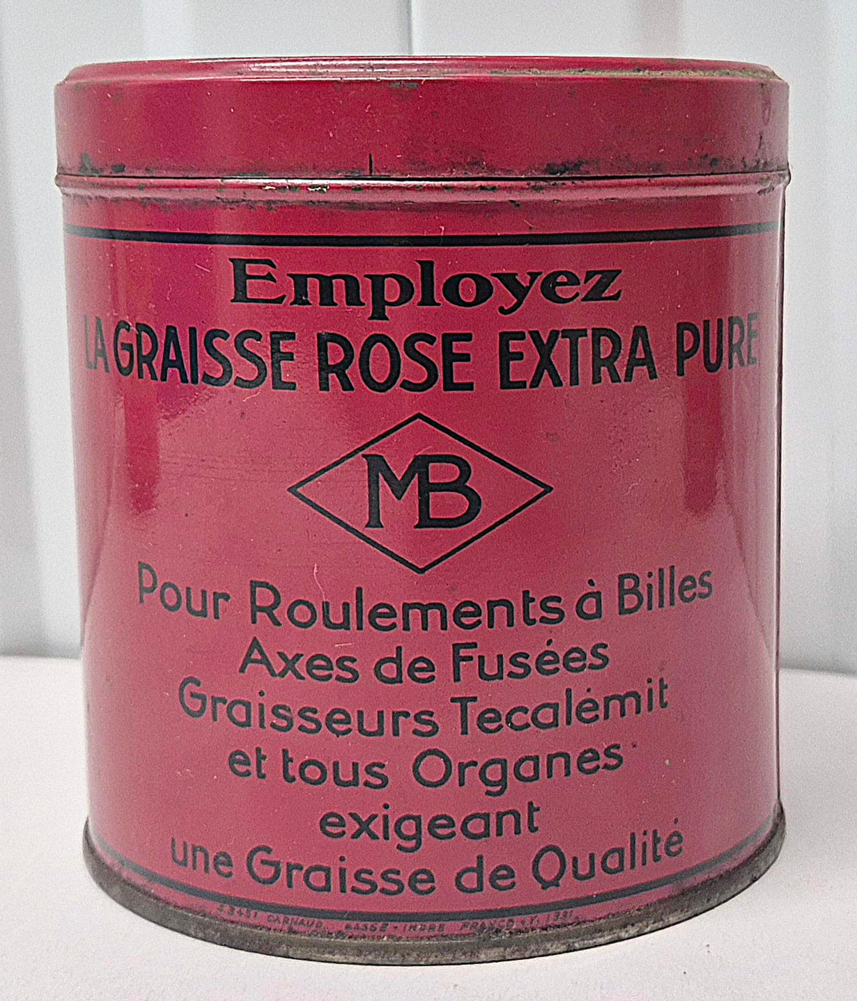 Pot de graisse MB