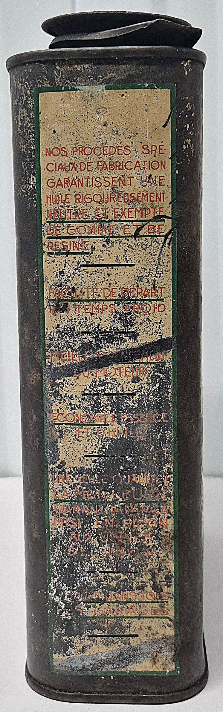 Bidon d'huile OLIVAUTO