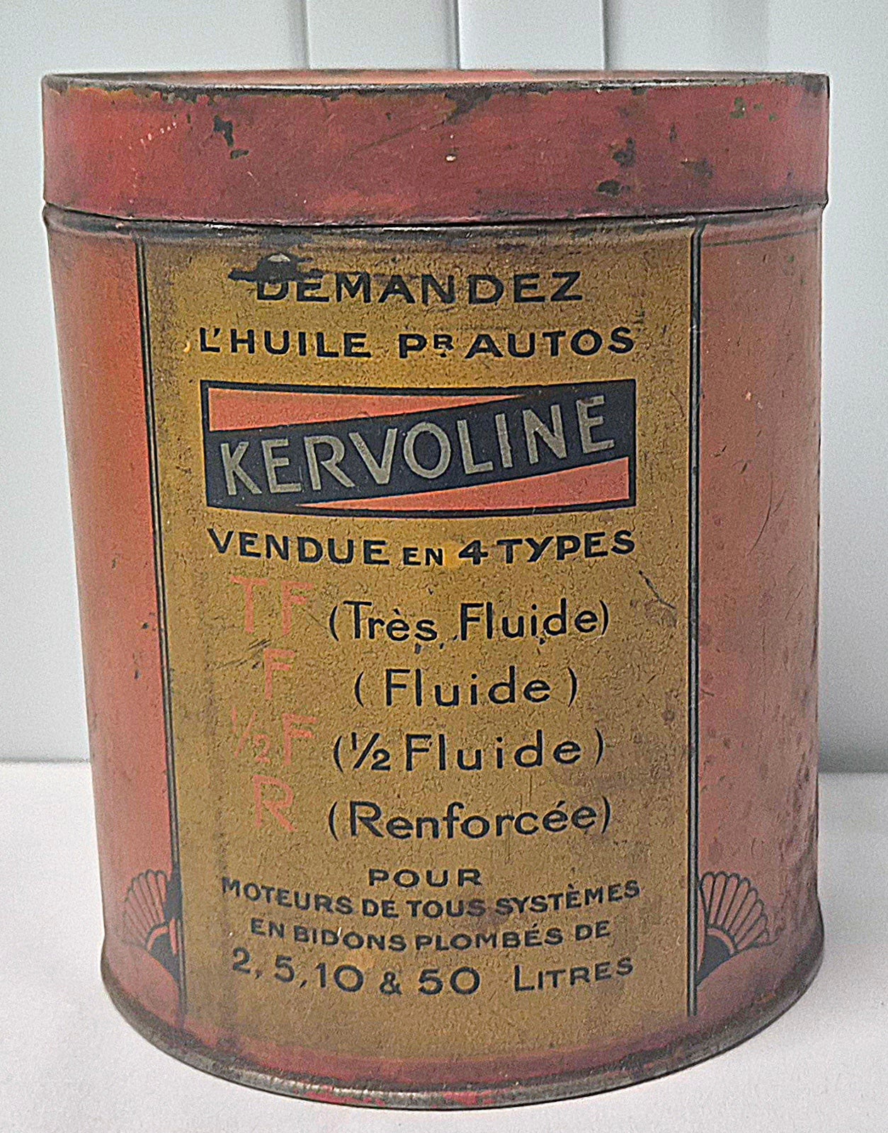 Pot de graisse KERVOLINE