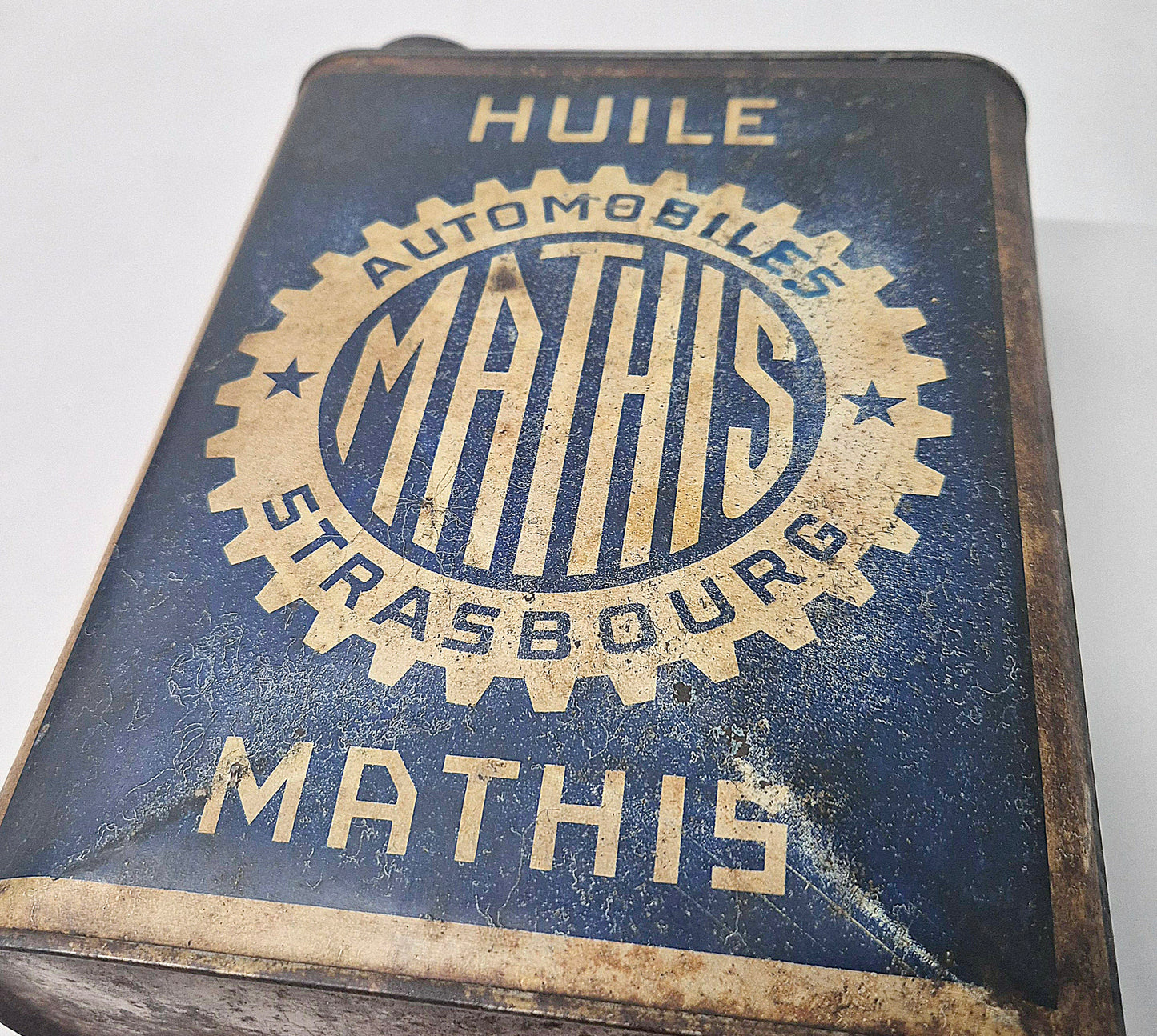 Bidon d'huile MATHIS