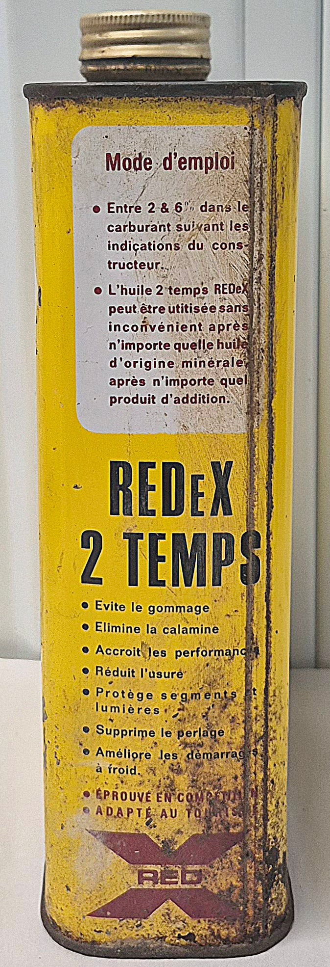 Bidon d'huile REDEX 2 Temps
