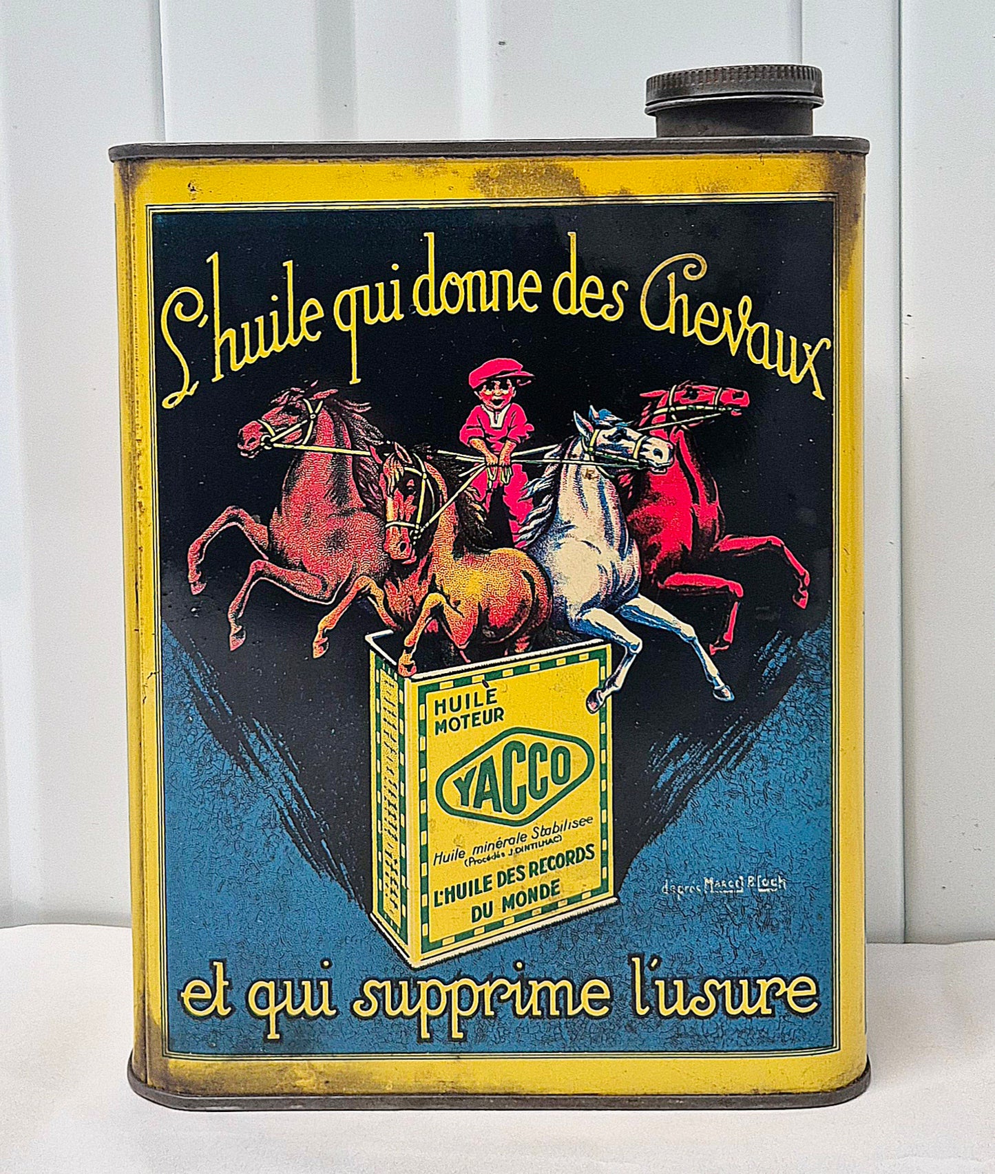 Bidon d'huile YACCO