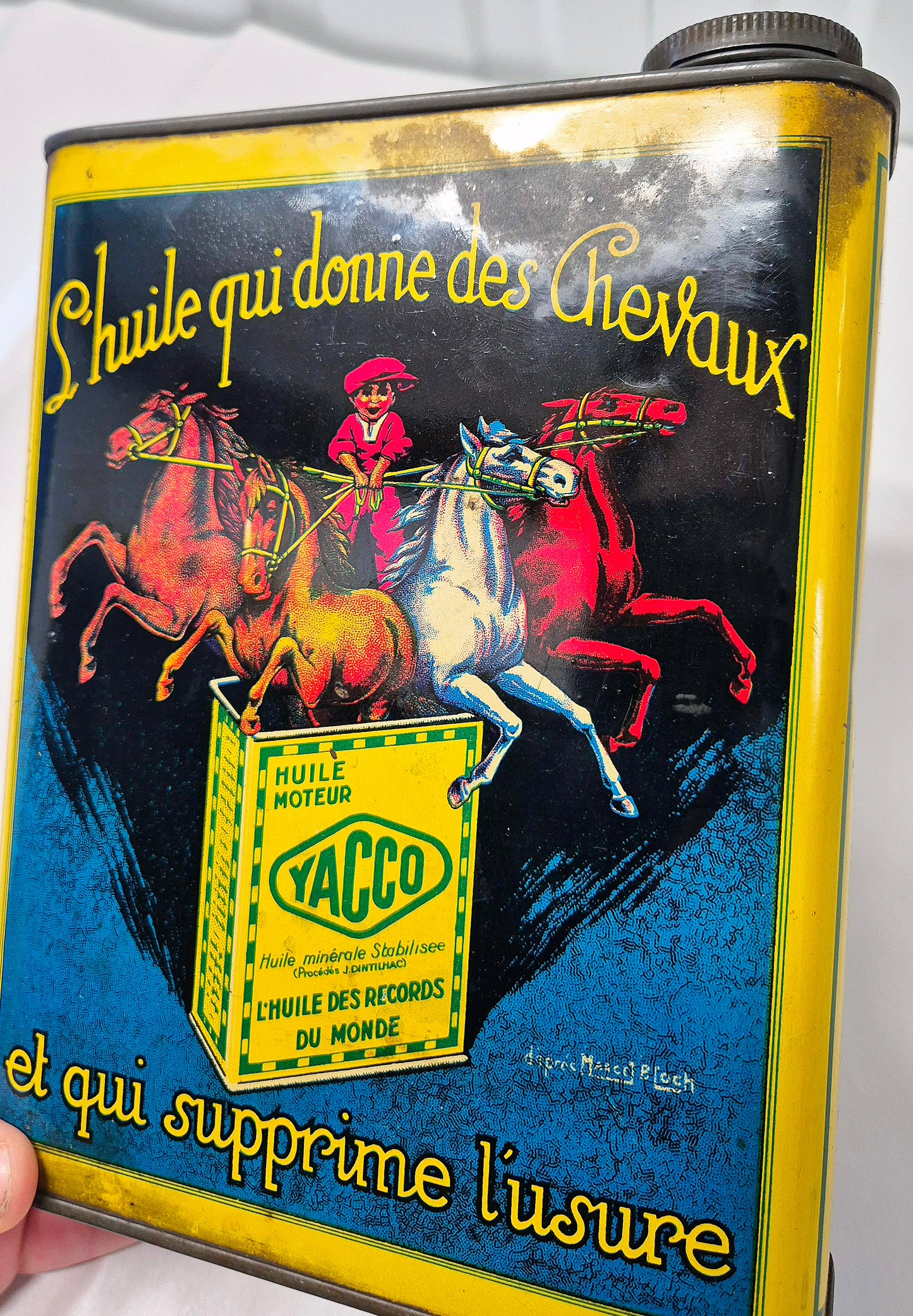 Bidon d'huile YACCO