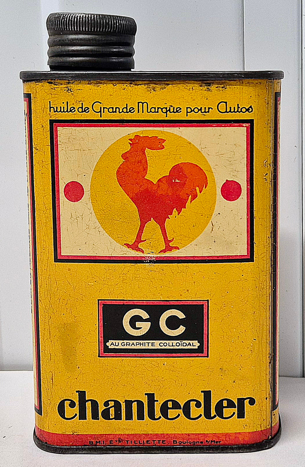 Bidon d'huile CHANTECLER