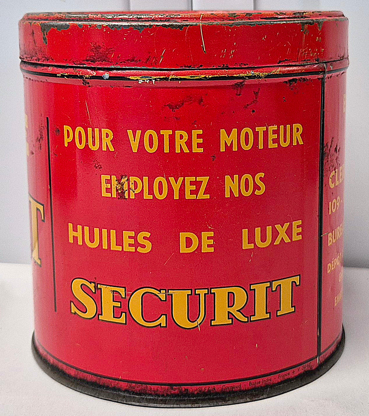 Pot de graisse SECURIT