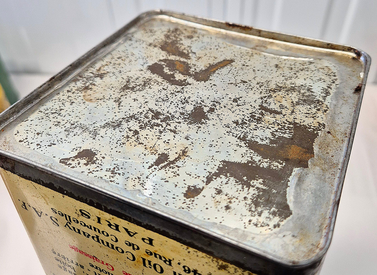 Pot de graisse MOBILOIL cc