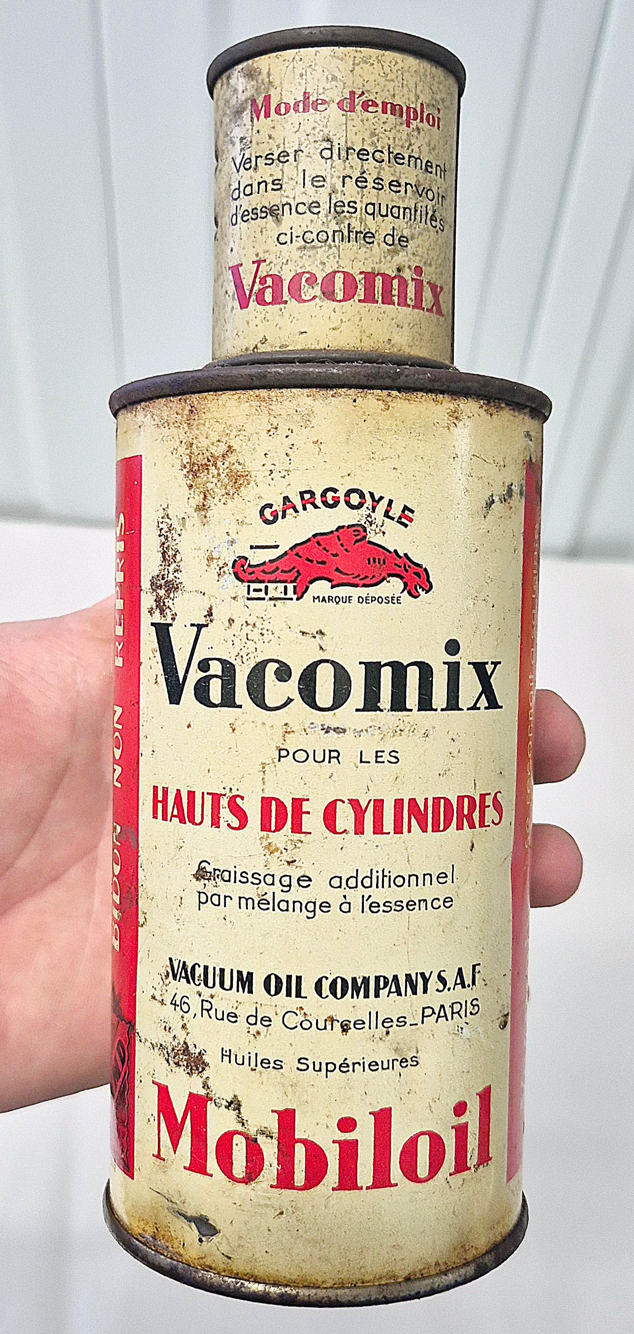 Bidon d'huile VACOMIX