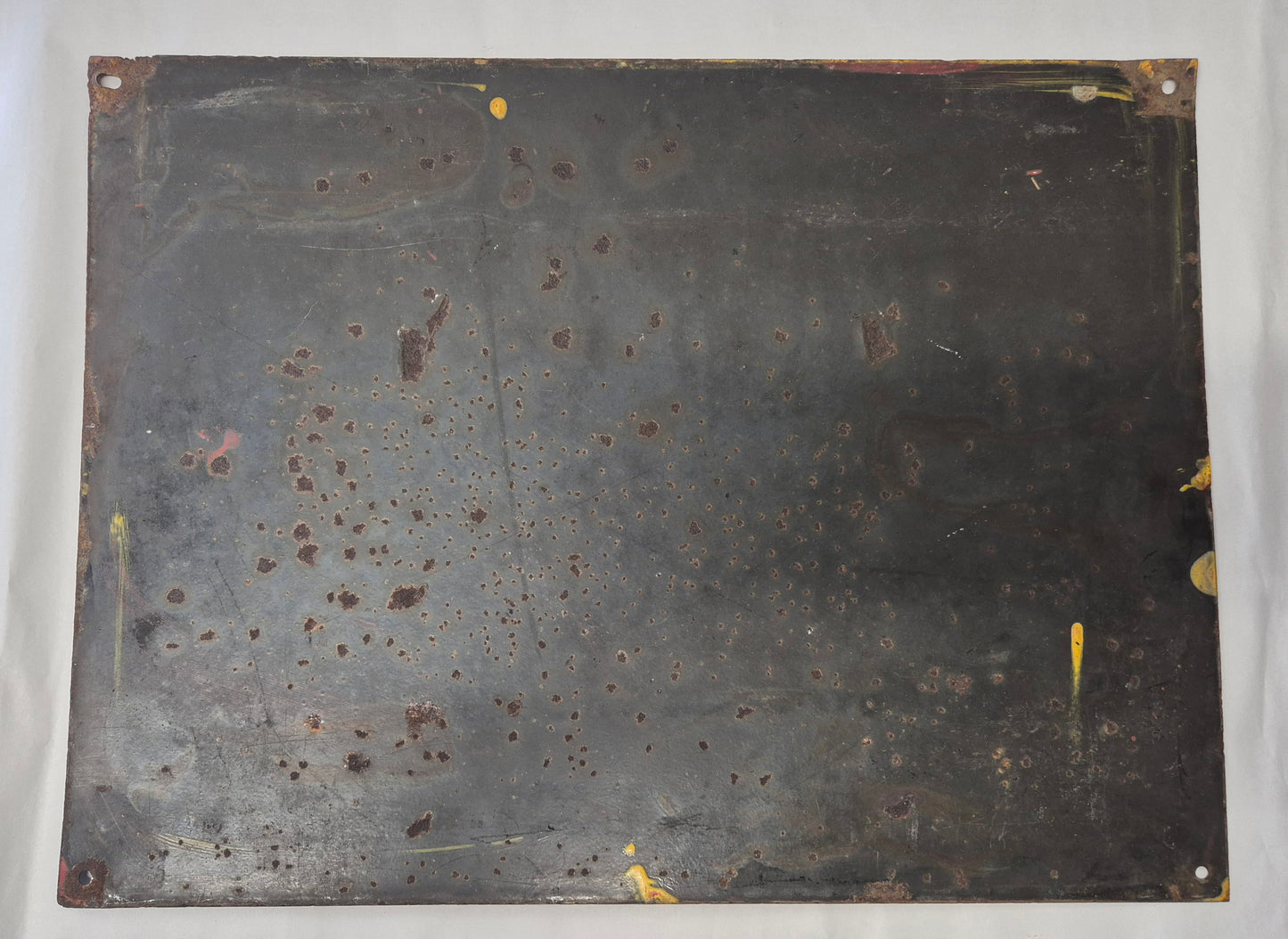 Plaque émaillée SHELL
