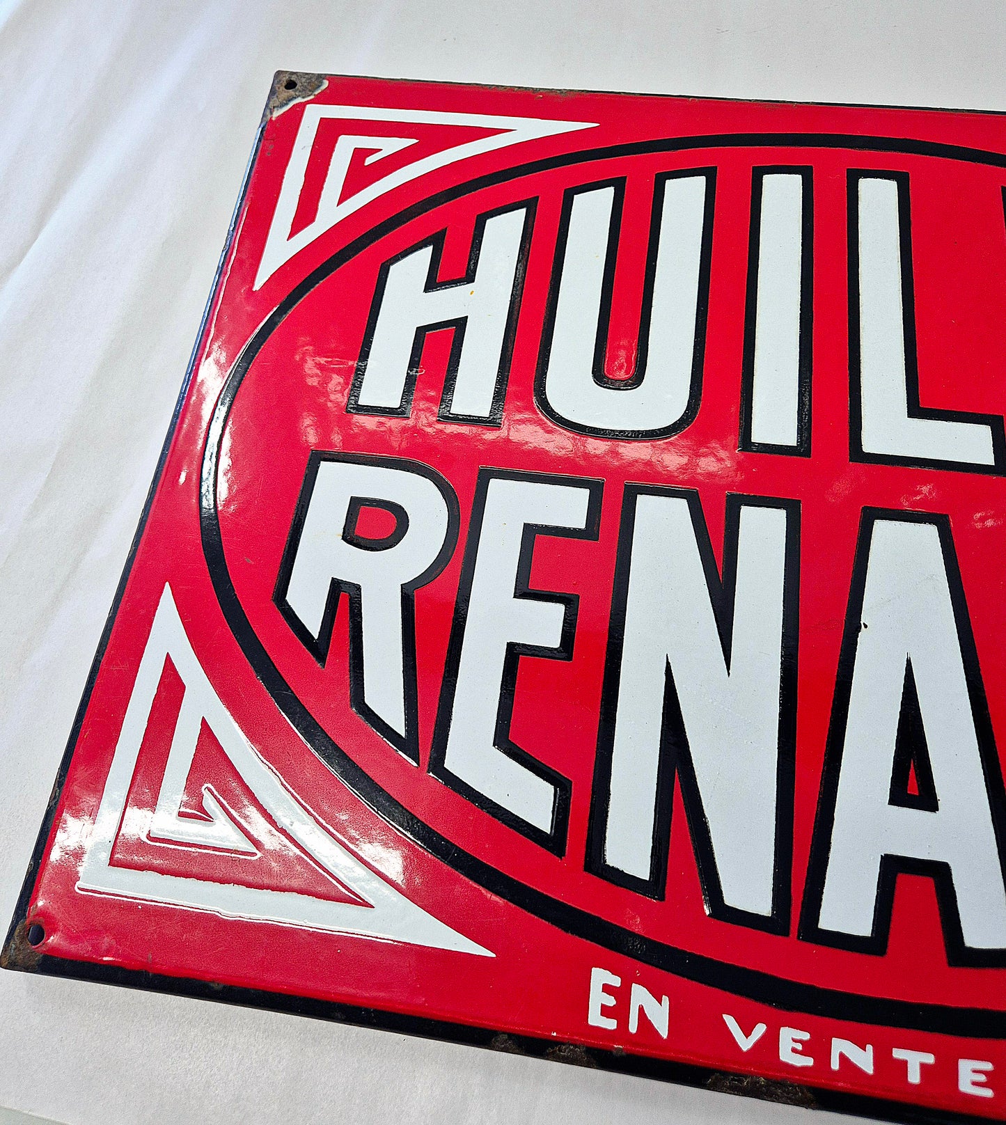 Plaque émaillée RENAULT