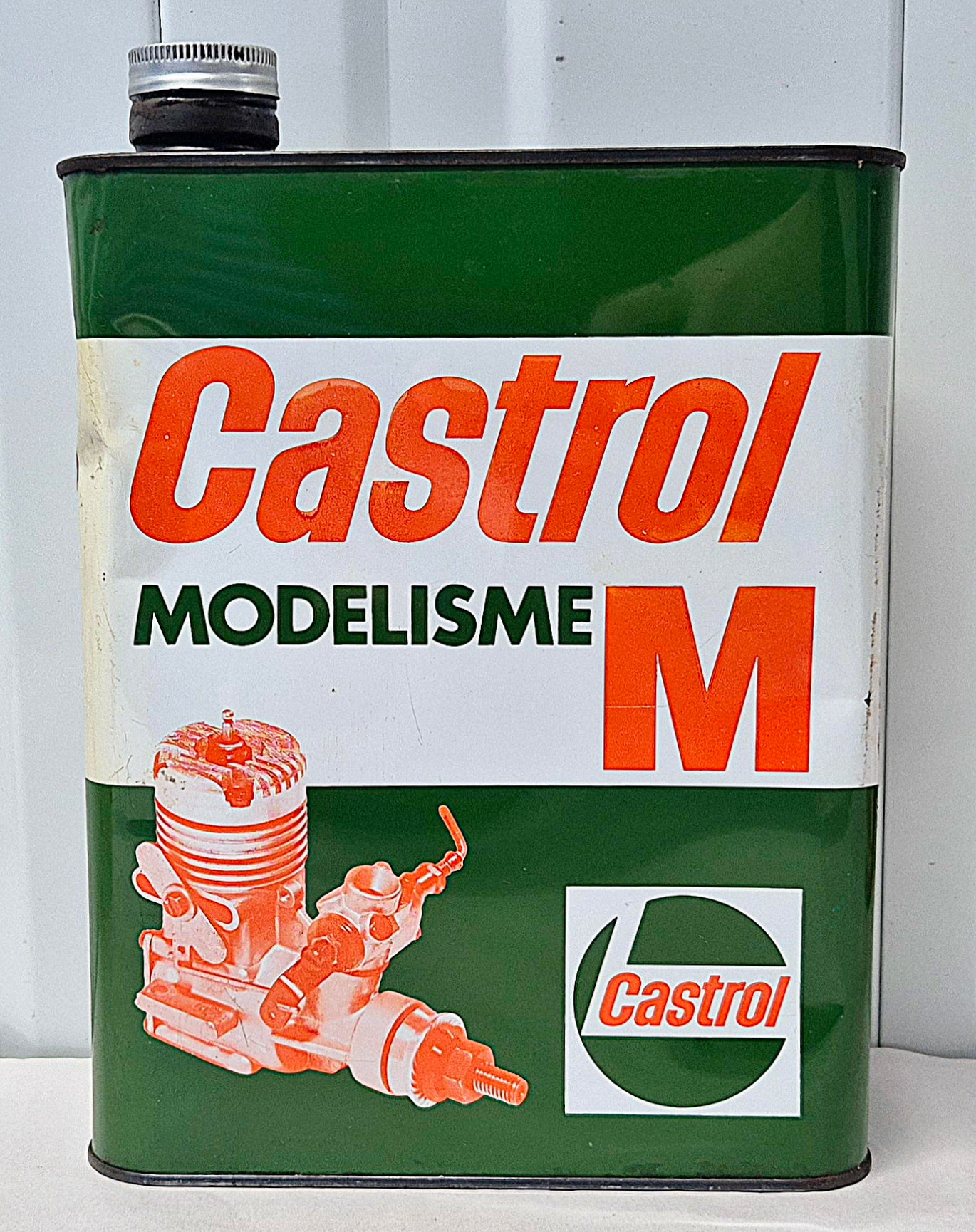 Bidon d'huile CASTROL "Modélisme"