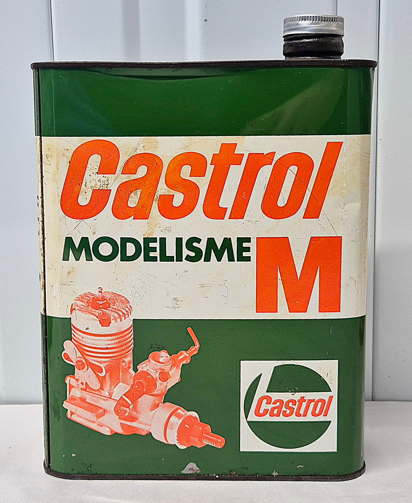 Bidon d'huile CASTROL "Modélisme"