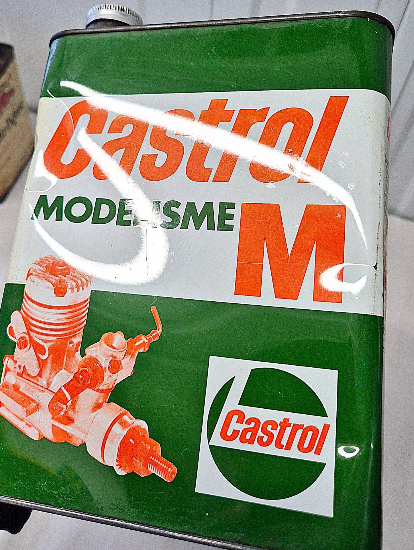Bidon d'huile CASTROL "Modélisme"