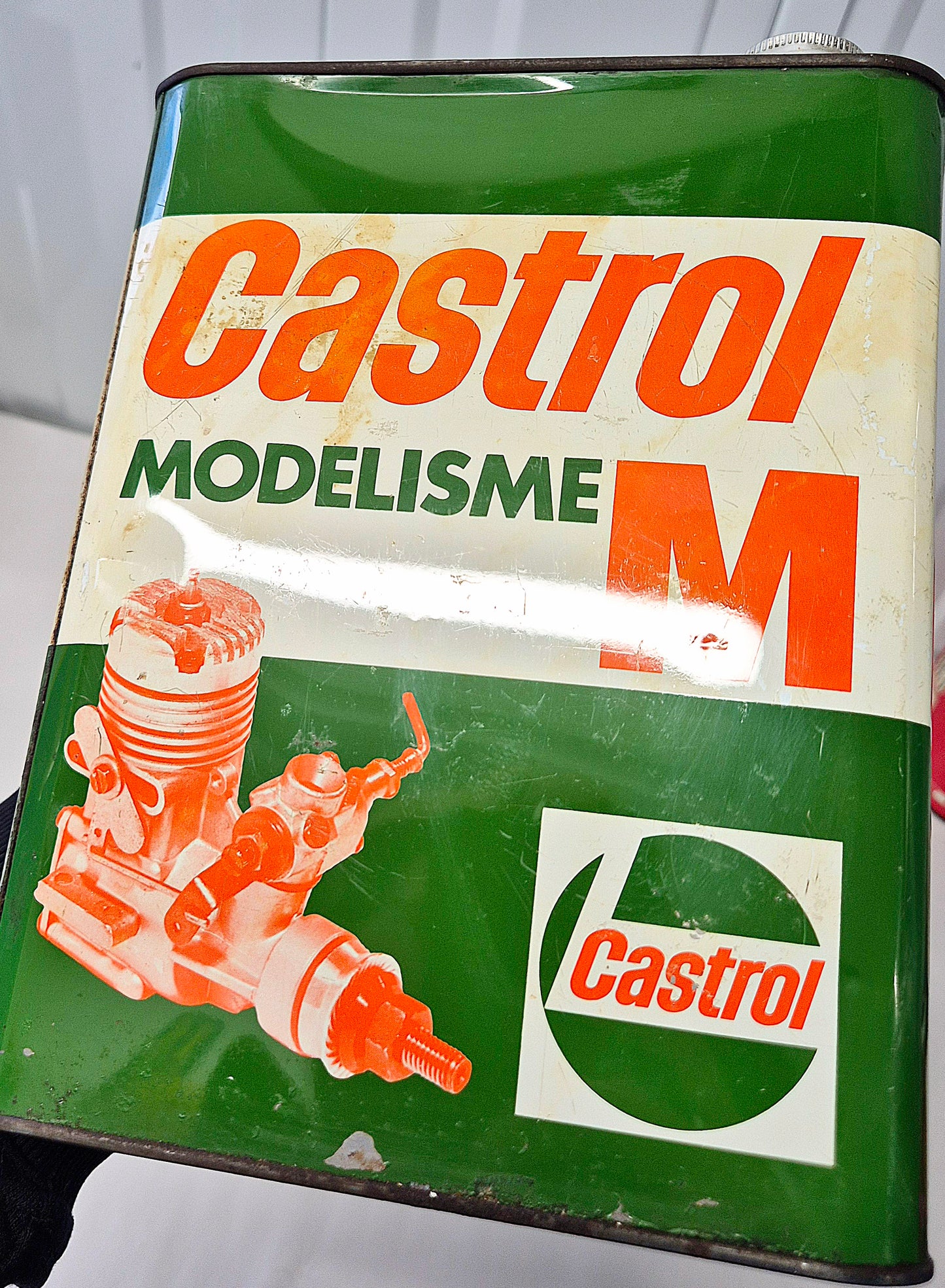Bidon d'huile CASTROL "Modélisme"