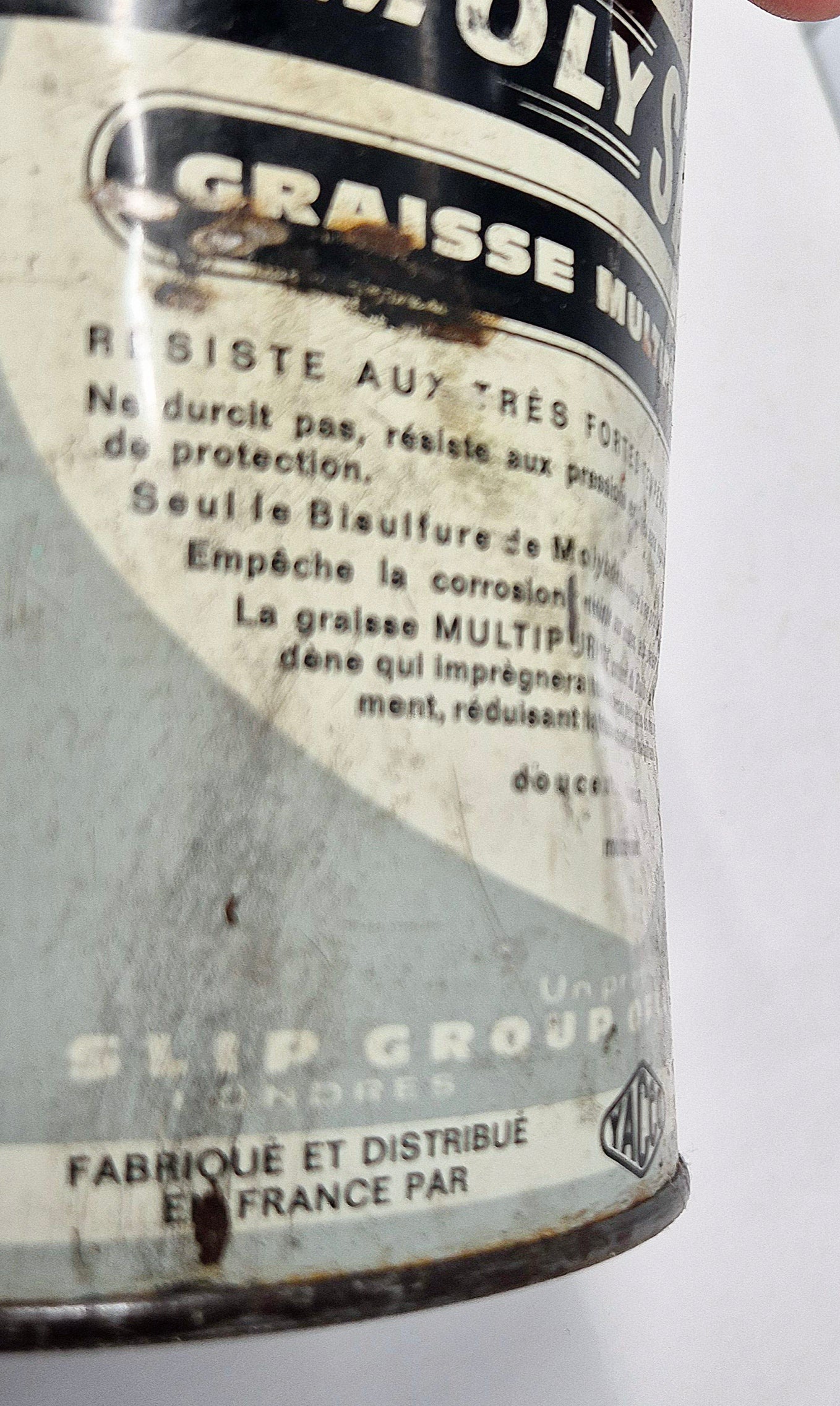 Pot de graisse YACCO MolySlip