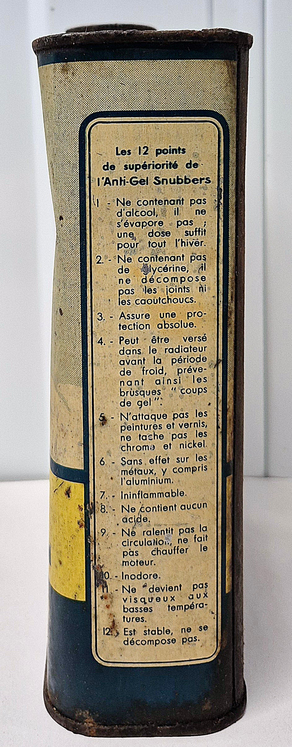 Bidon antigel SNUBBERS