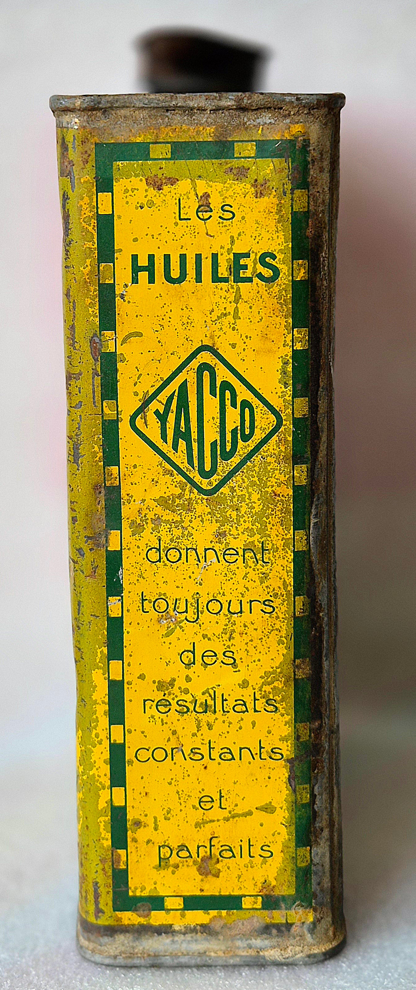 Bidon d'huile YACCO "Les Yaccolines"