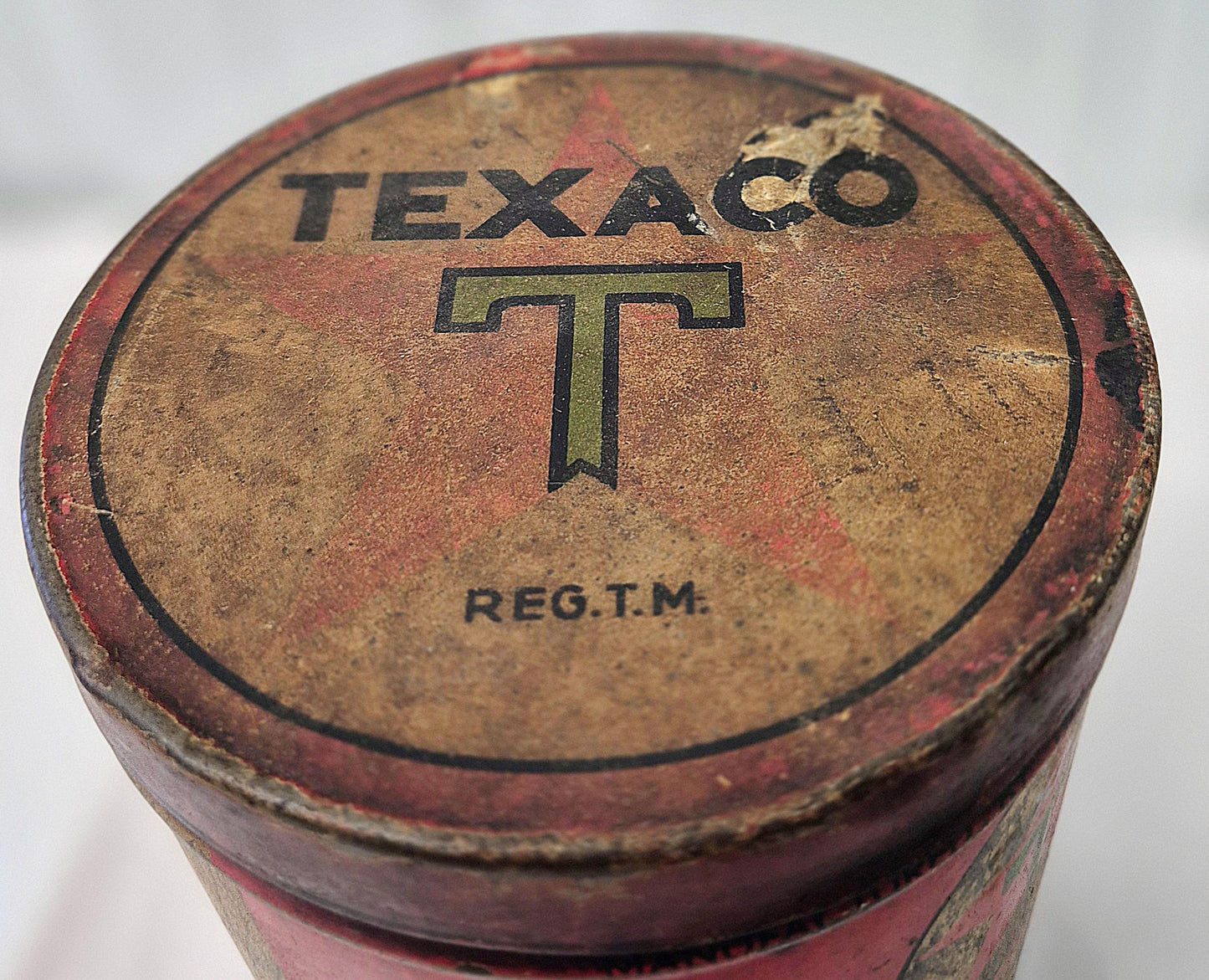Pot de graisse TEXACO