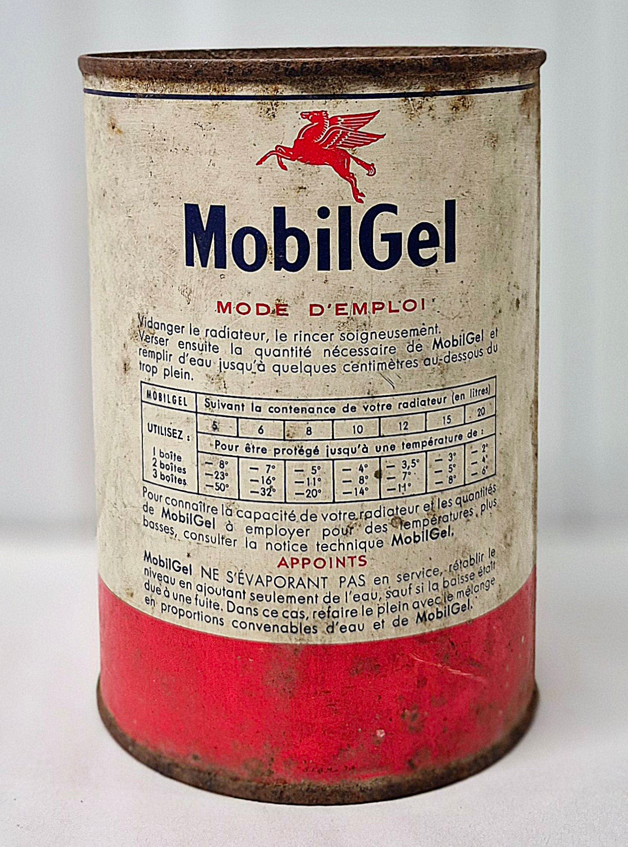 Pot antigel MOBILGEL