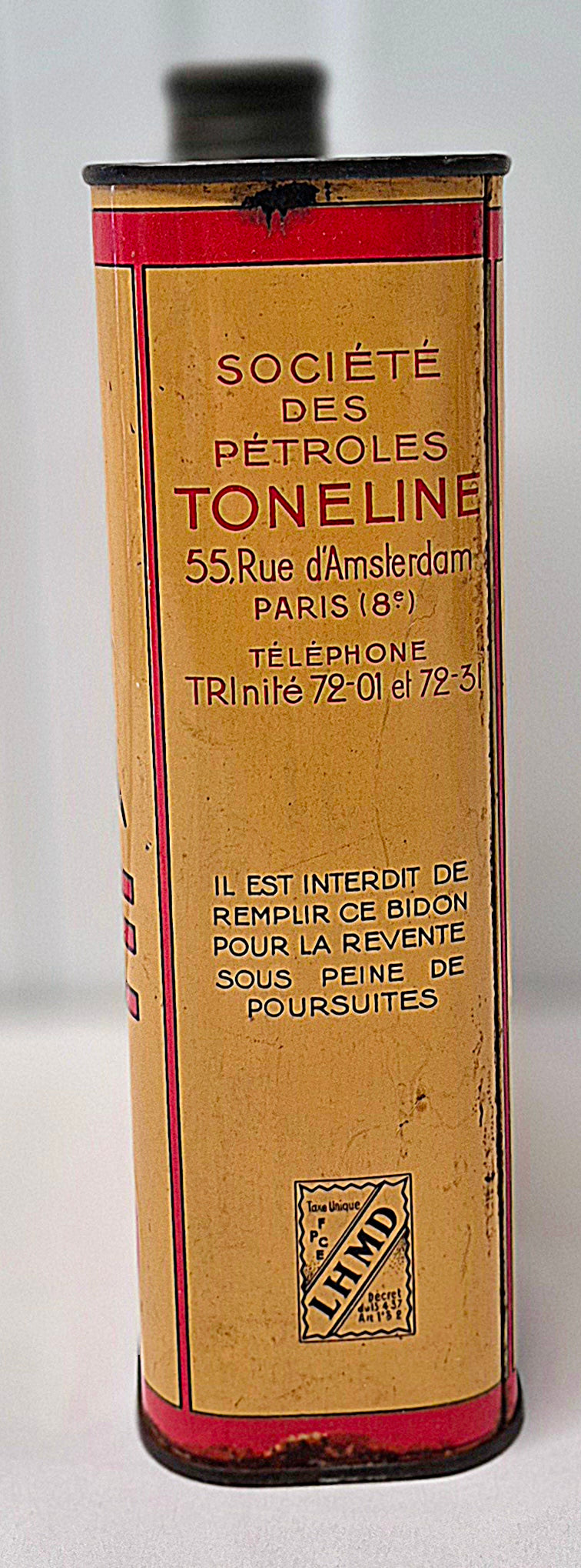 Bidon d'huile TONELINE