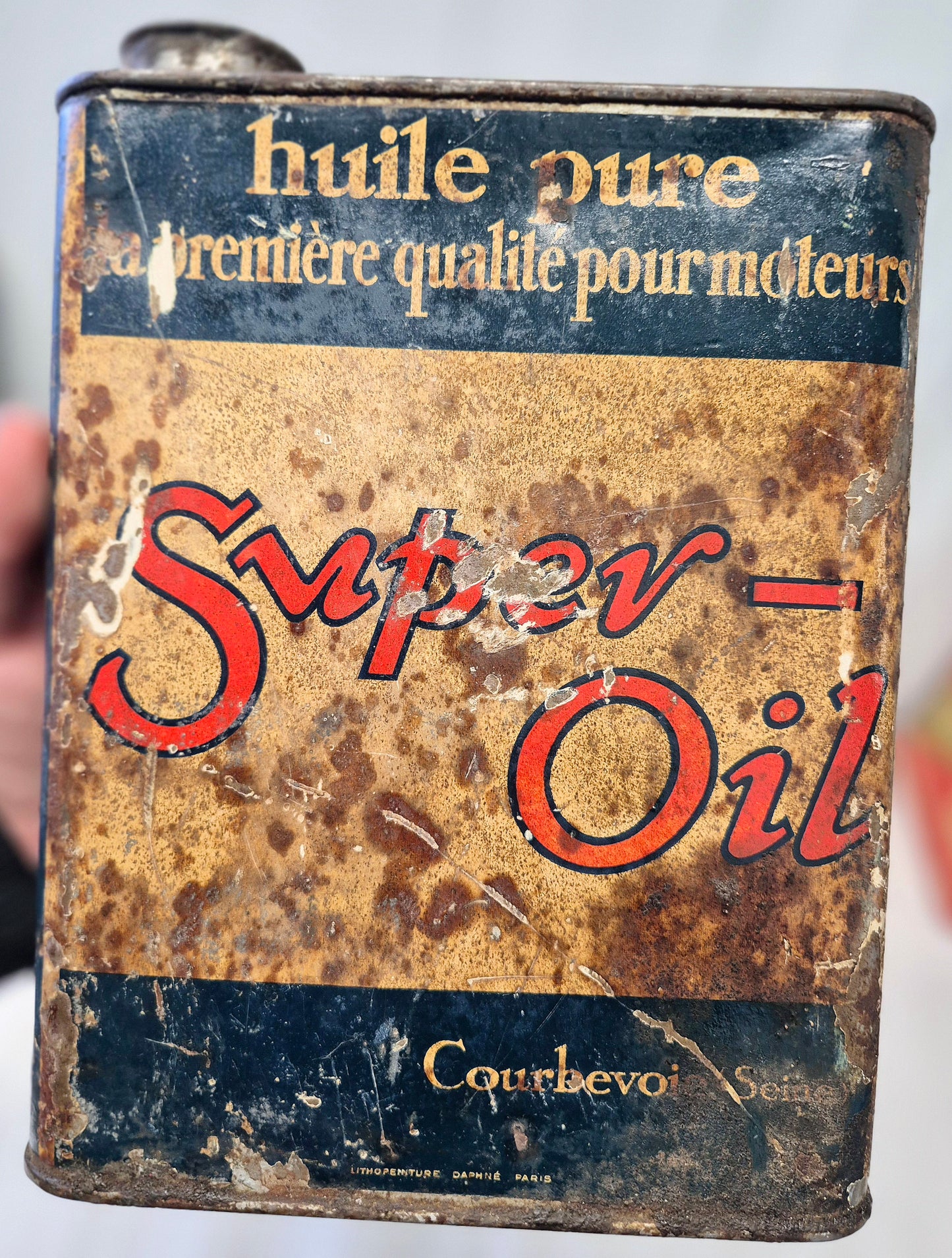 Bidon d'huile SUPER OIL