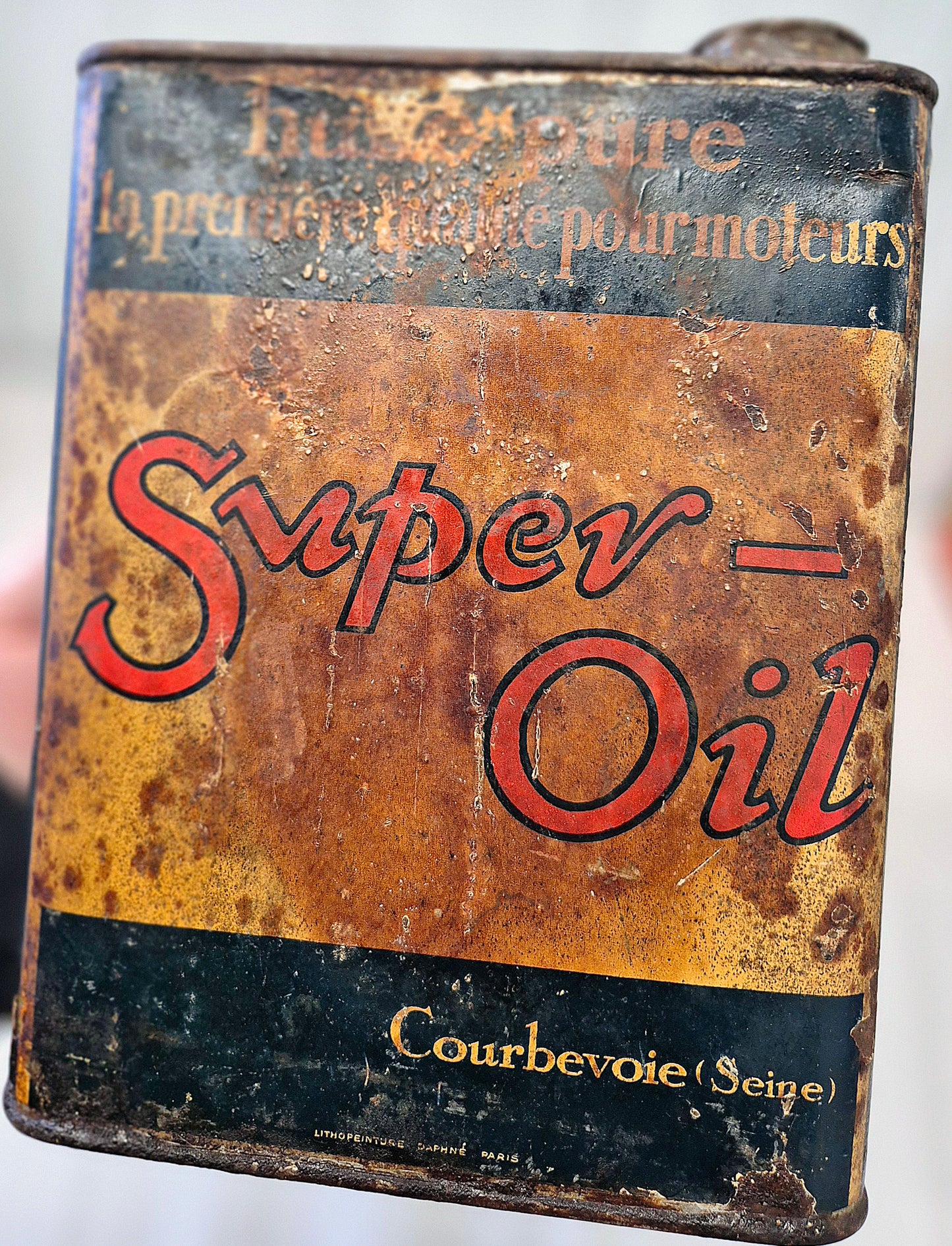 Bidon d'huile SUPER OIL
