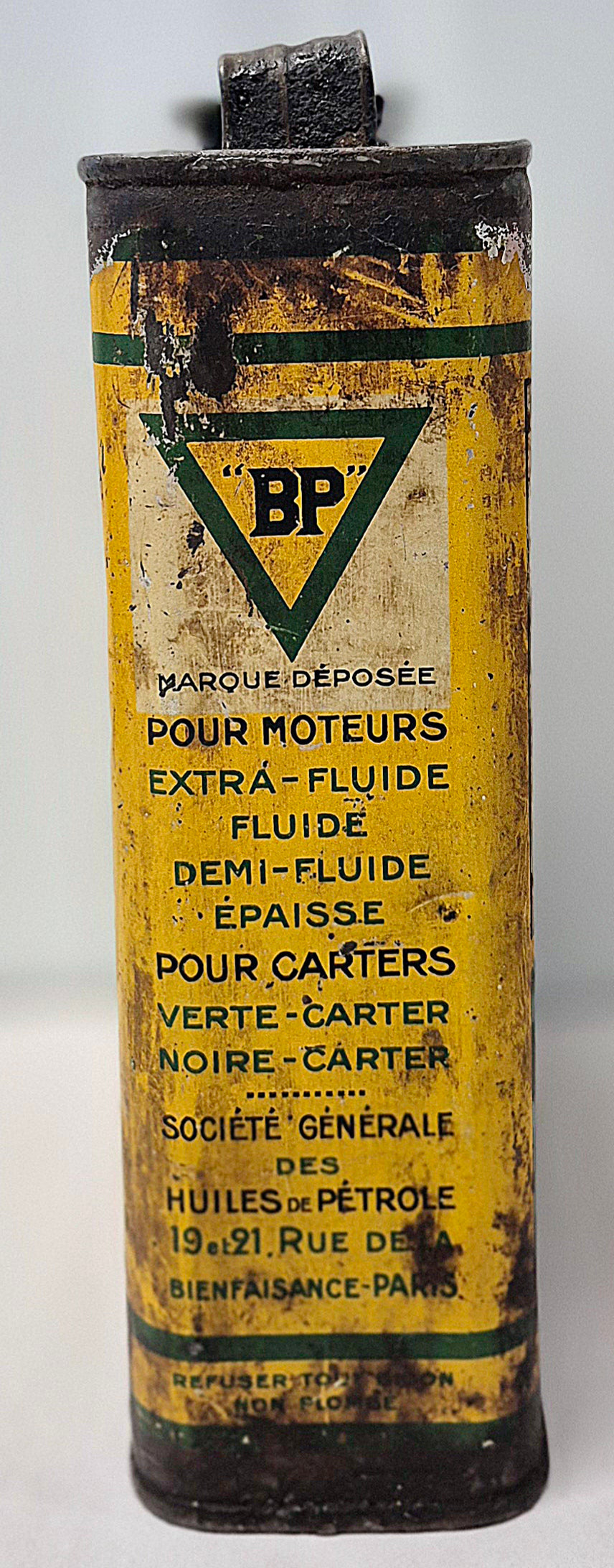 Bidon d'huile BP ENERGOL
