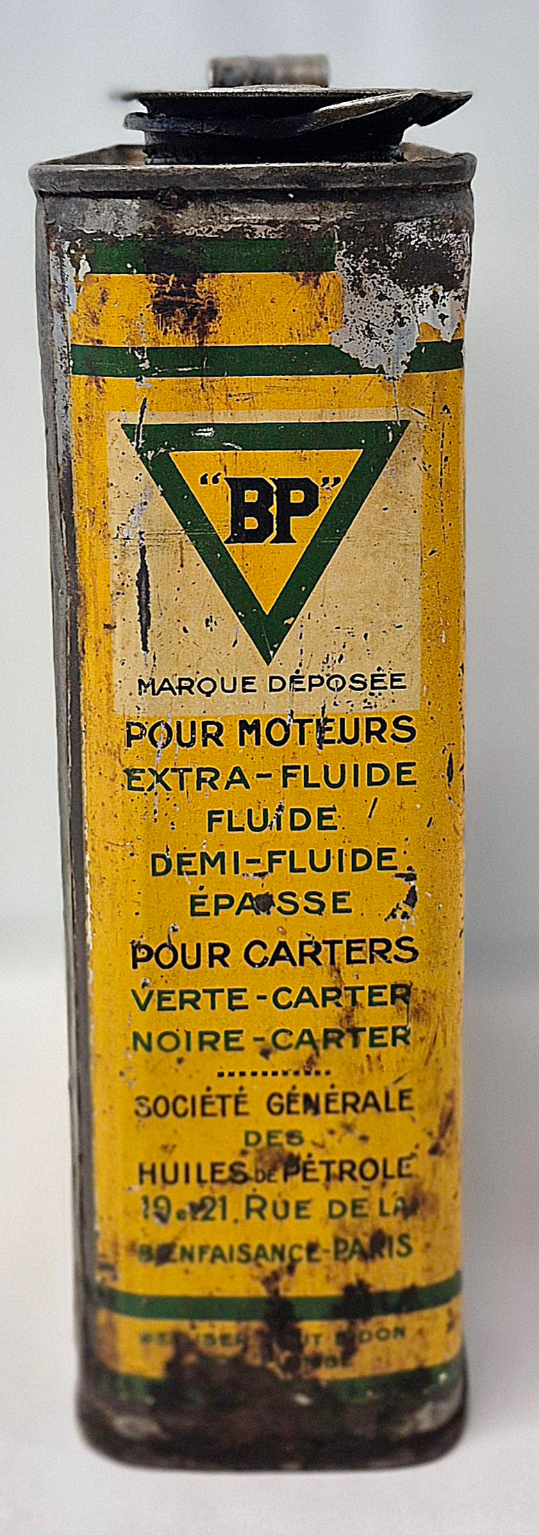 Bidon d'huile BP ENERGOL