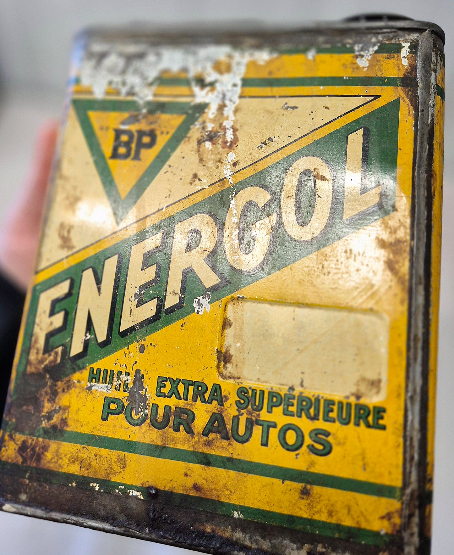 Bidon d'huile BP ENERGOL