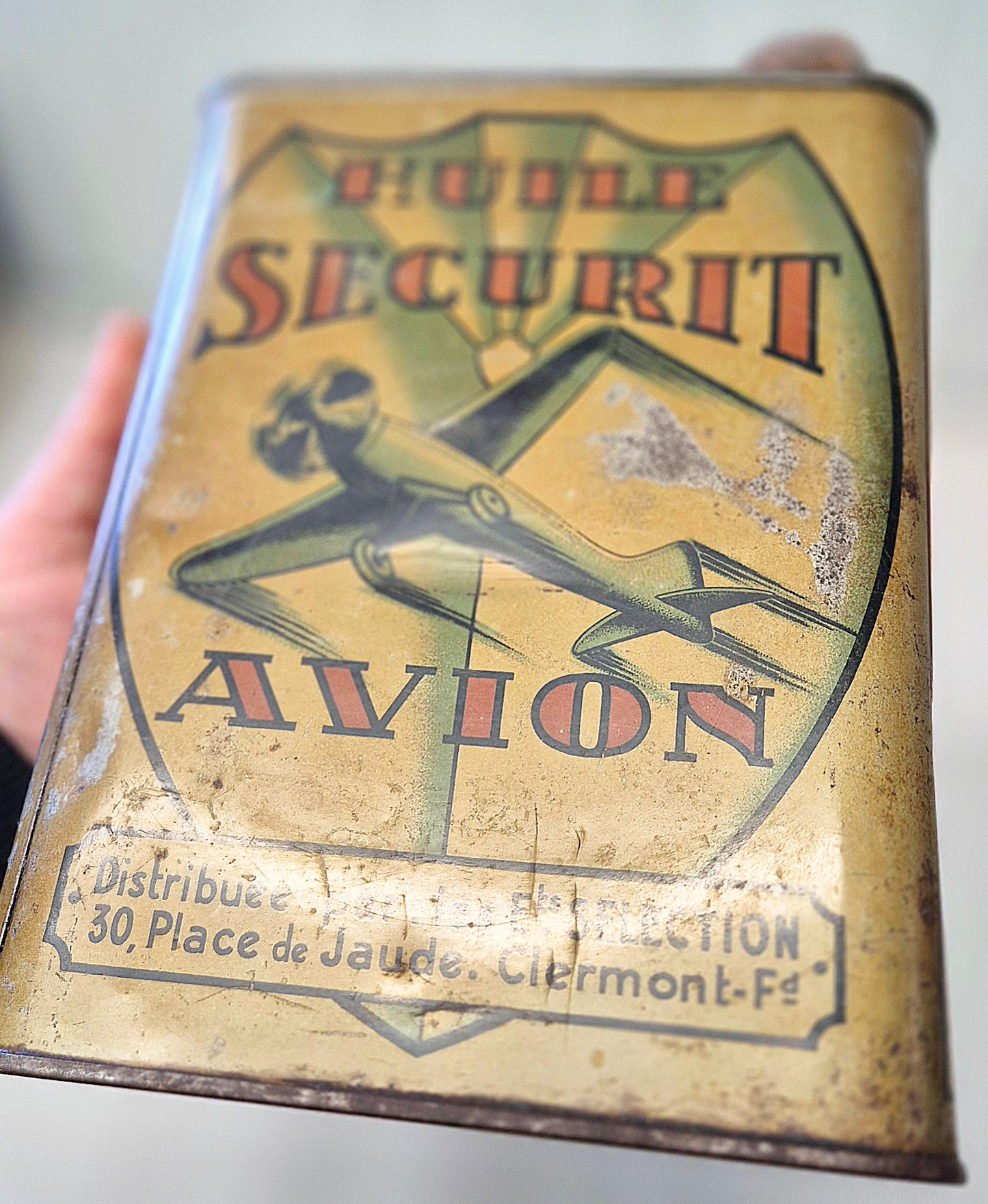 Bidon d'huile SECURIT