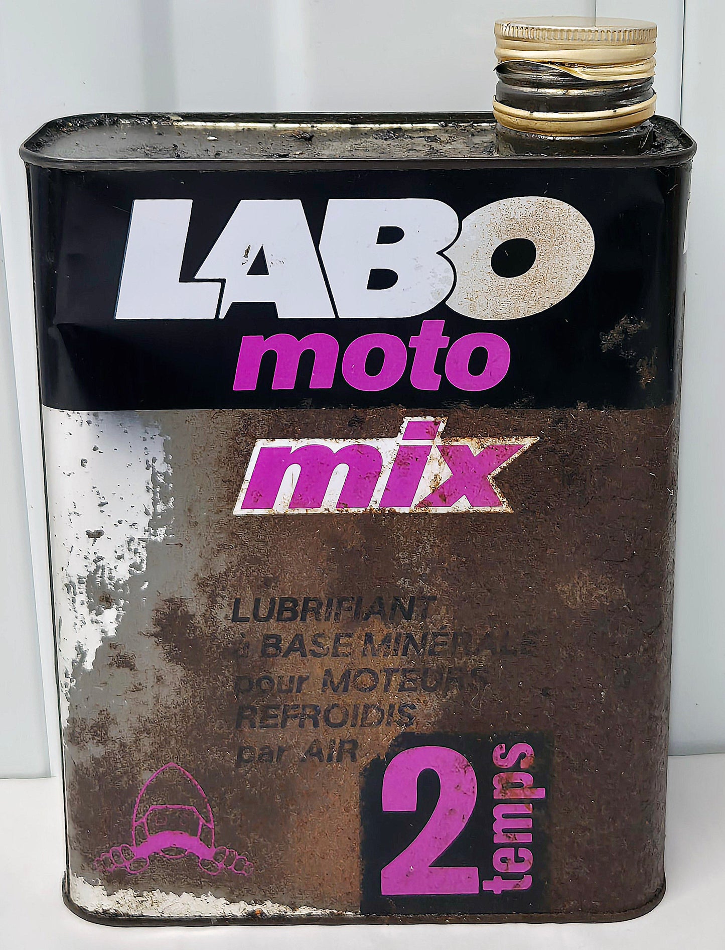 Bidon d'huile LABO moto