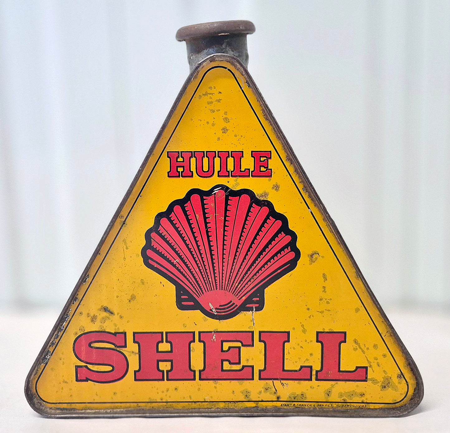 Bidon d'huile SHELL