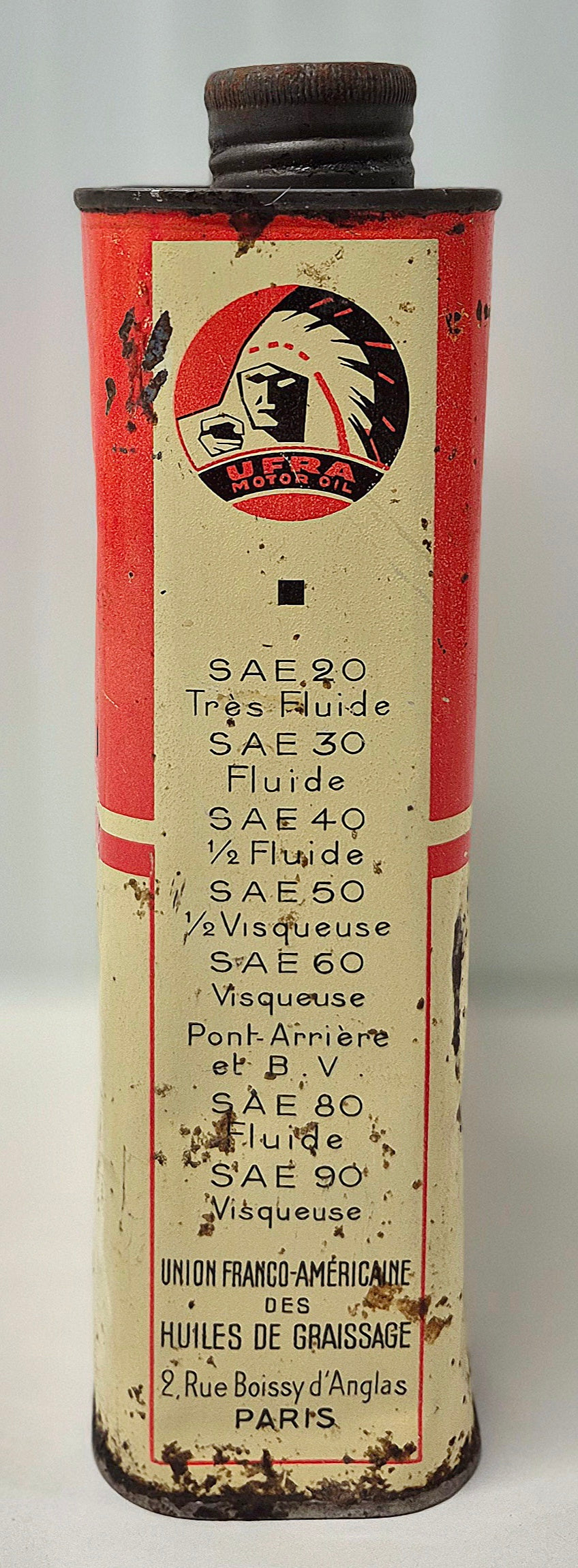 Bidon d'huile UFRA