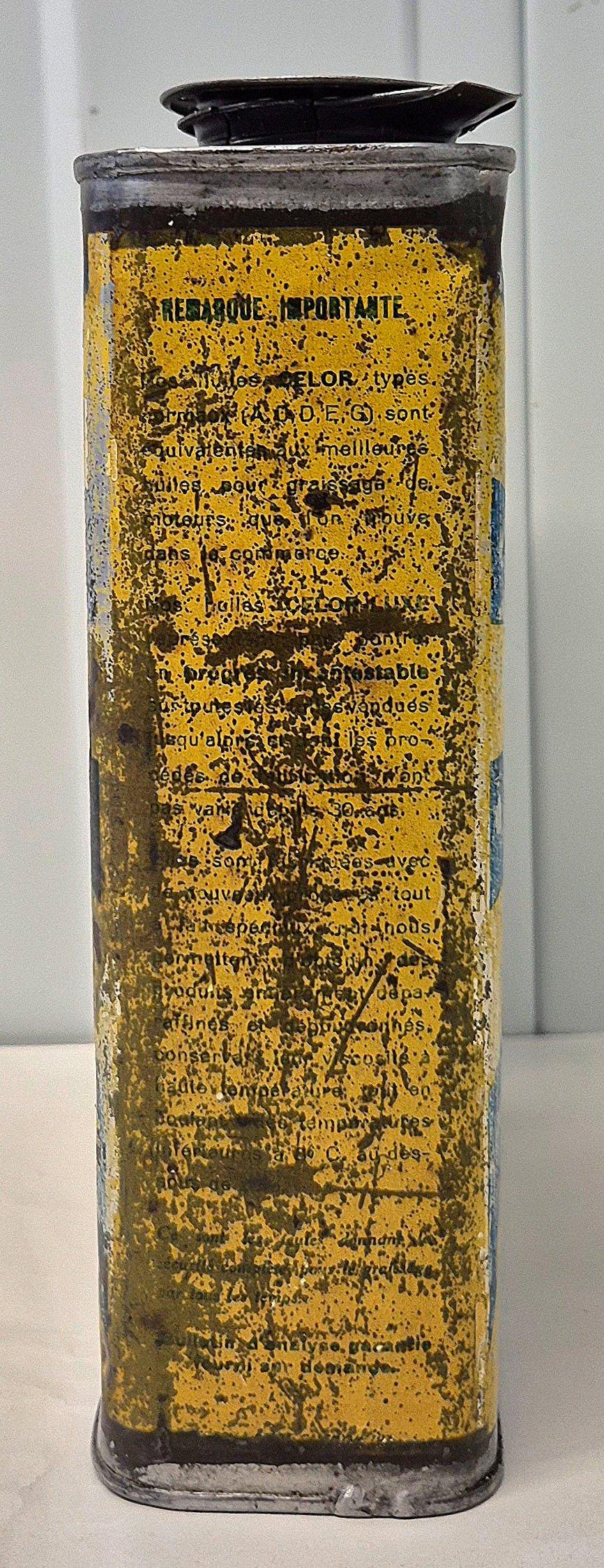 Bidon d'huile CELOR-LUXE