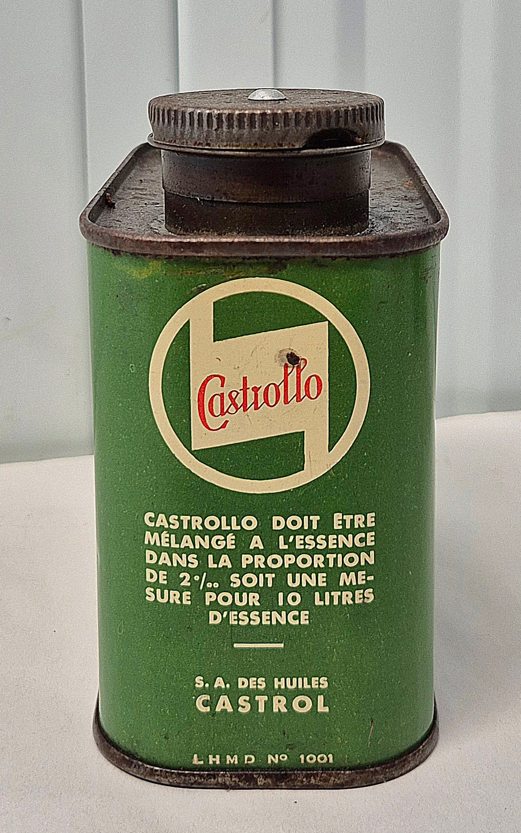 Bidon d'huile CASTROLLO