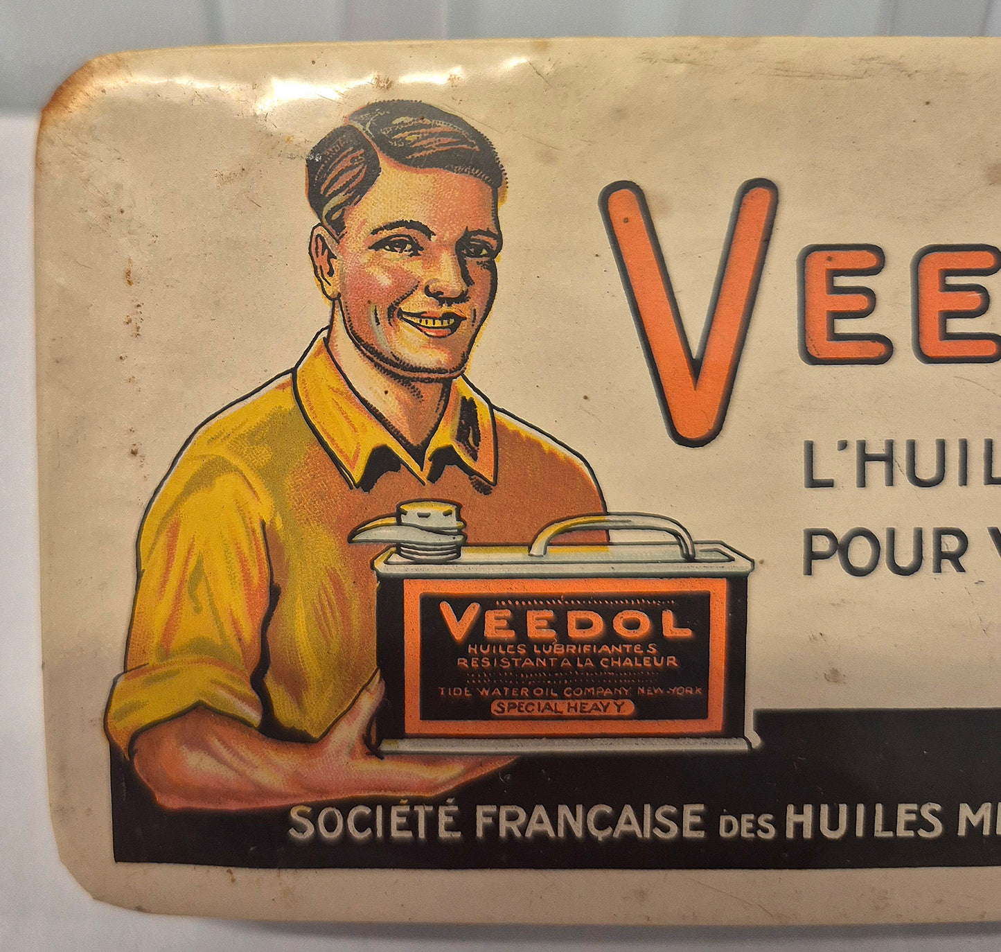Tampon buvard glaçoide VEEDOL