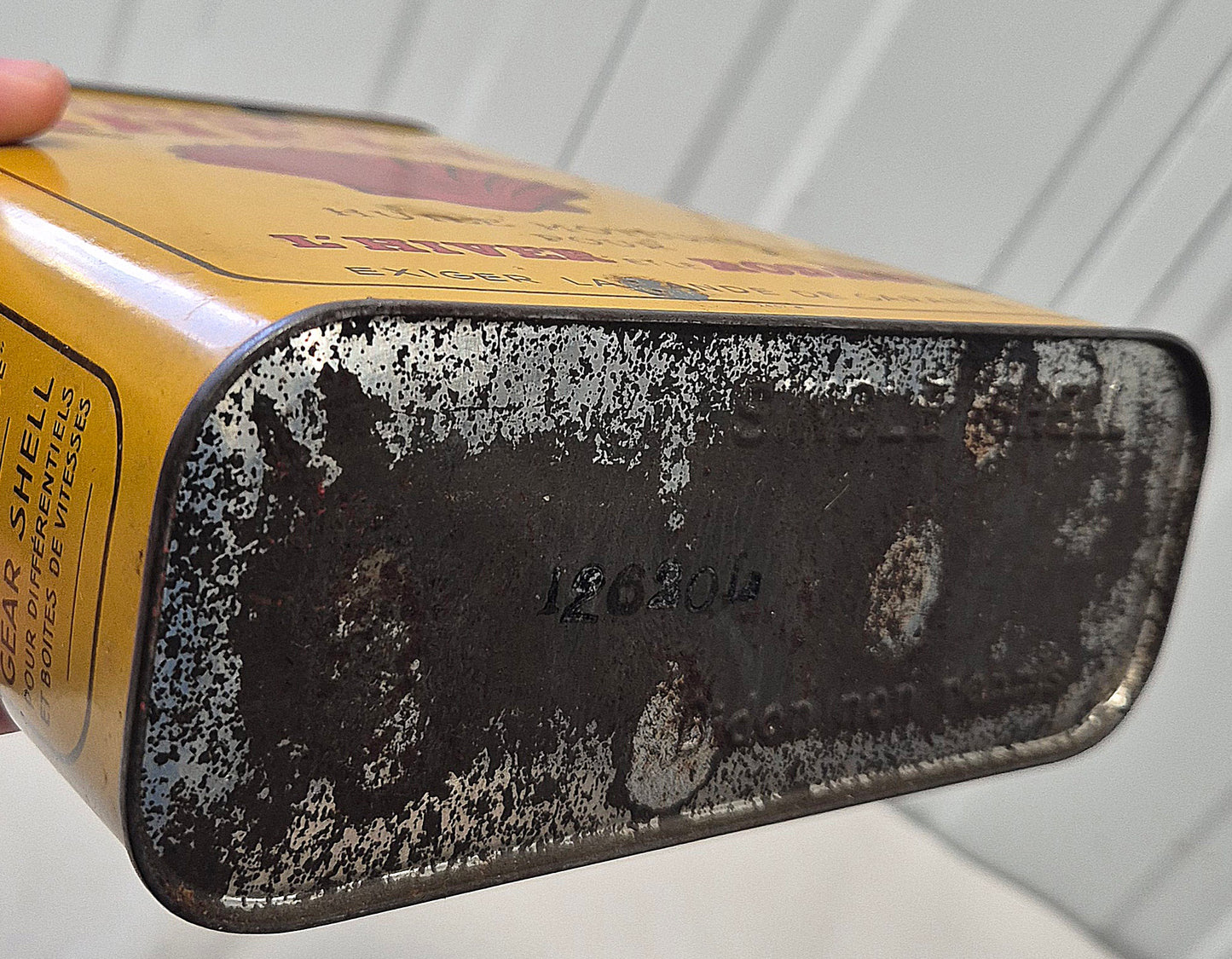 Bidon d'huile SHELL Single