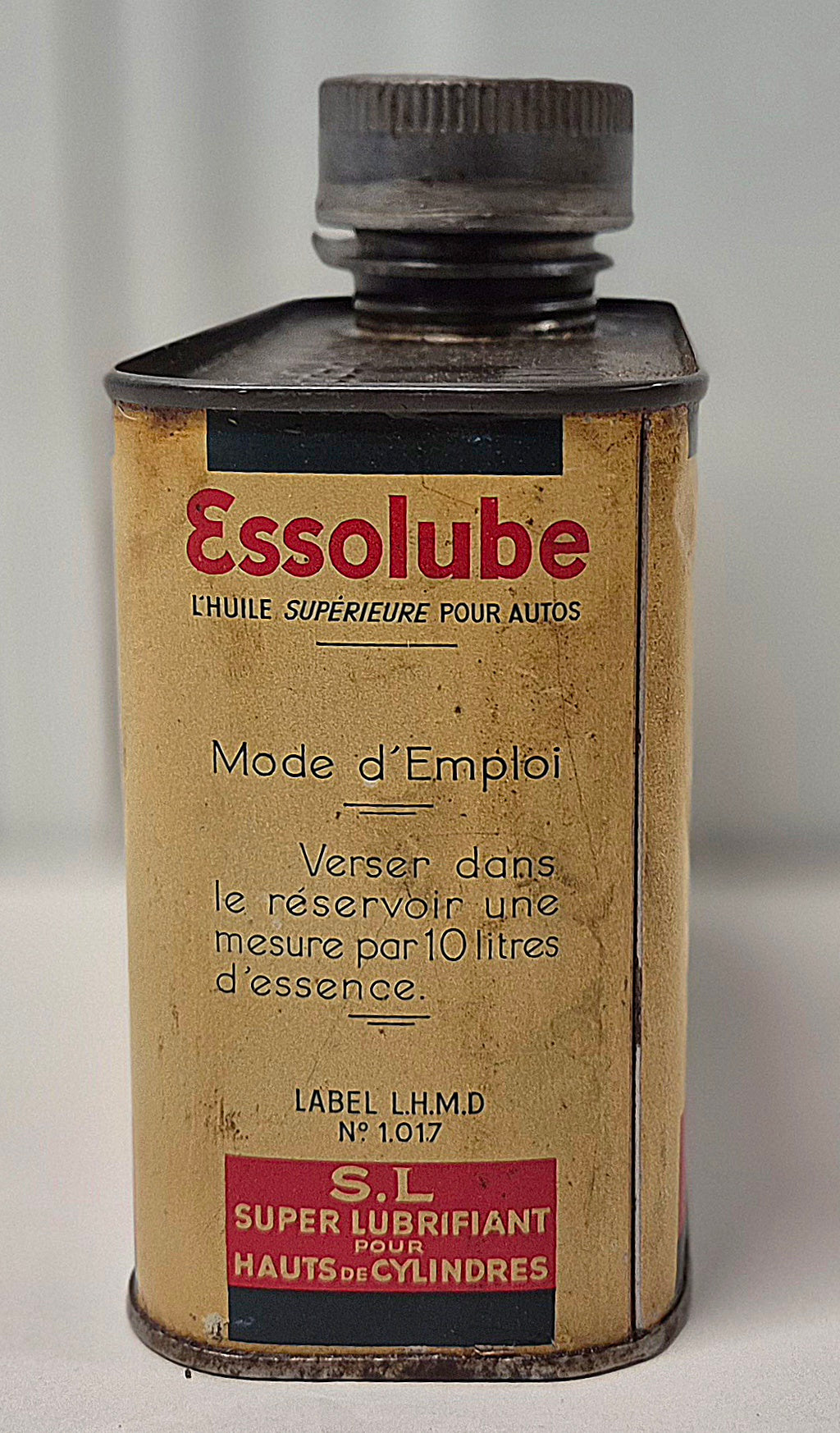 Bidon d'huile ESSOLUBE