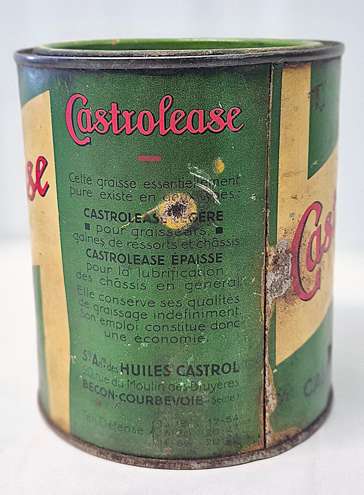 Pot de graisse CASTROLEASE