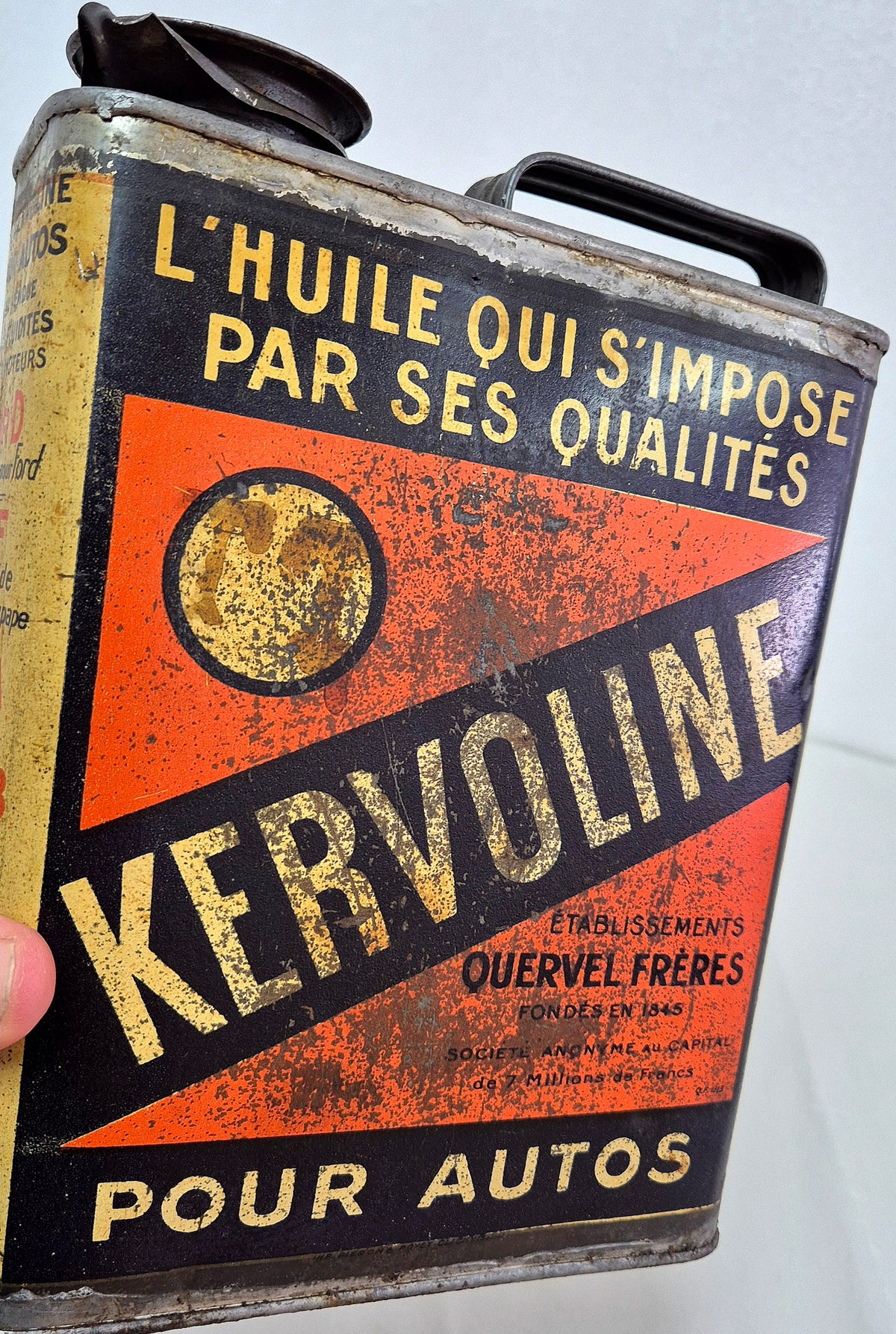 Bidon d'huile KERVOLINE