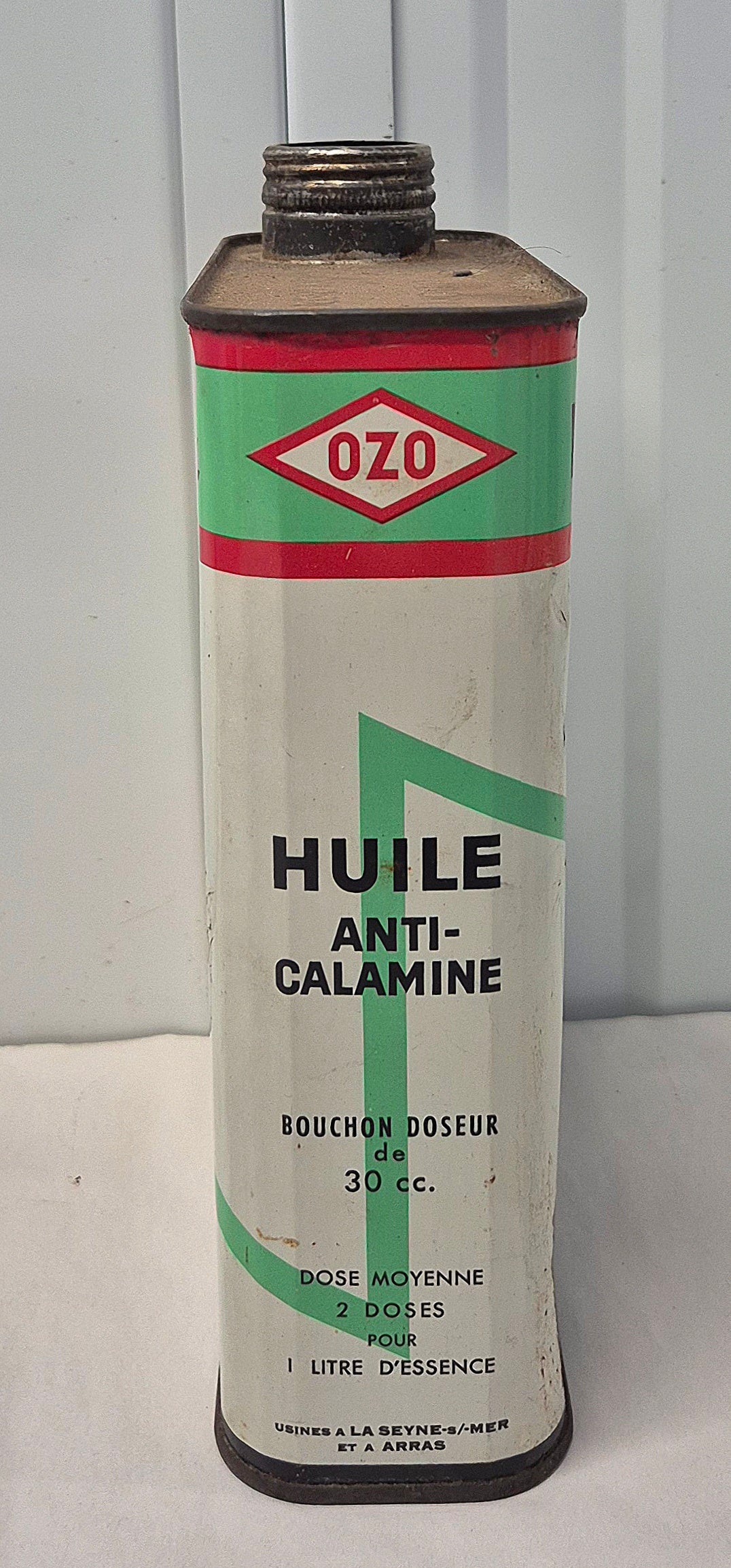 Bidon d'huile OZO 2 temps