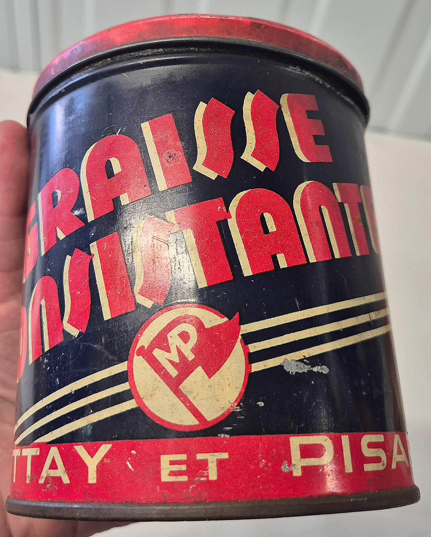 Pot de graisse Mottay & Pisart