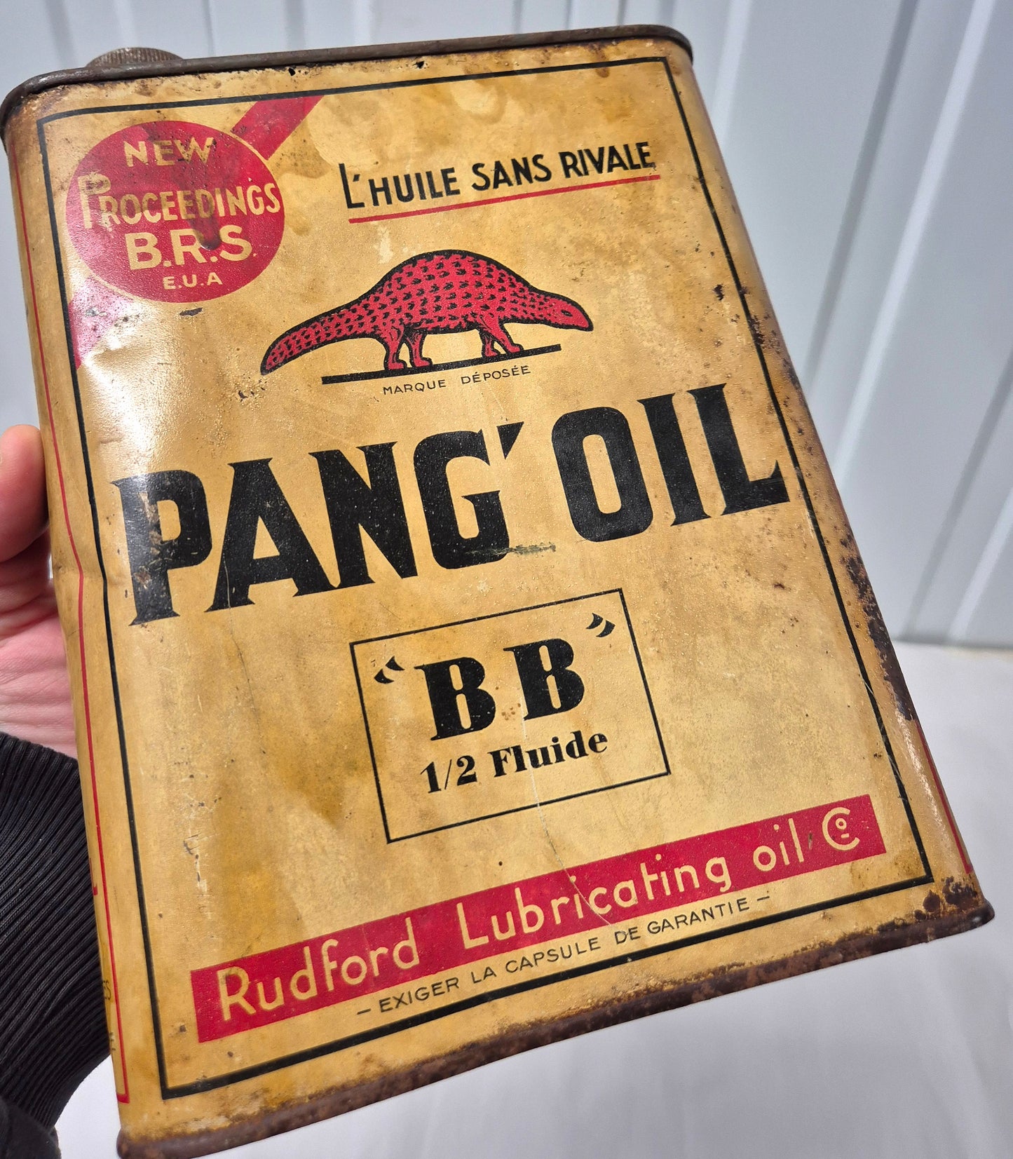 Bidon d'huile PANG OIL