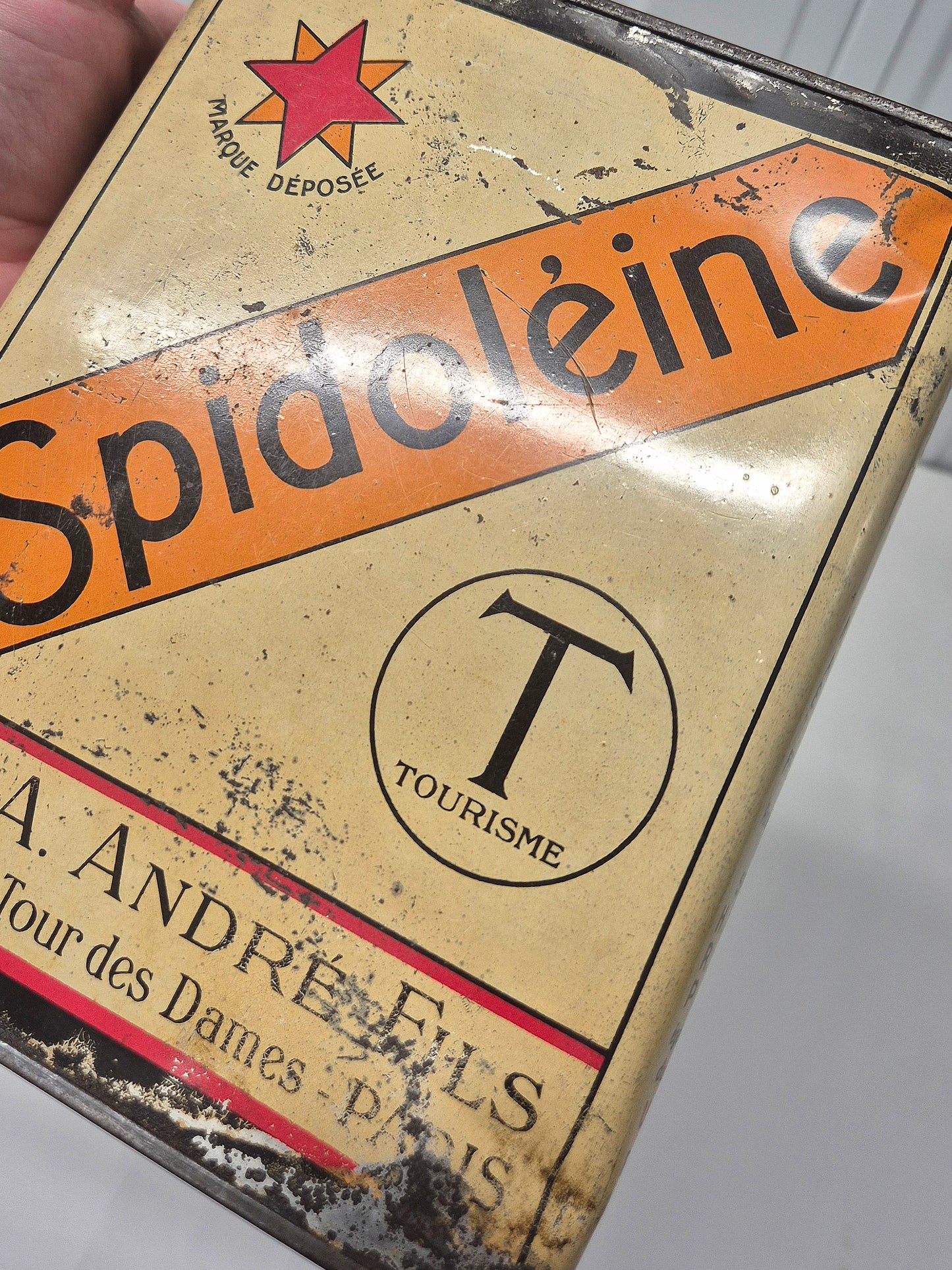 Bidon d'huile SPIDOLEINE