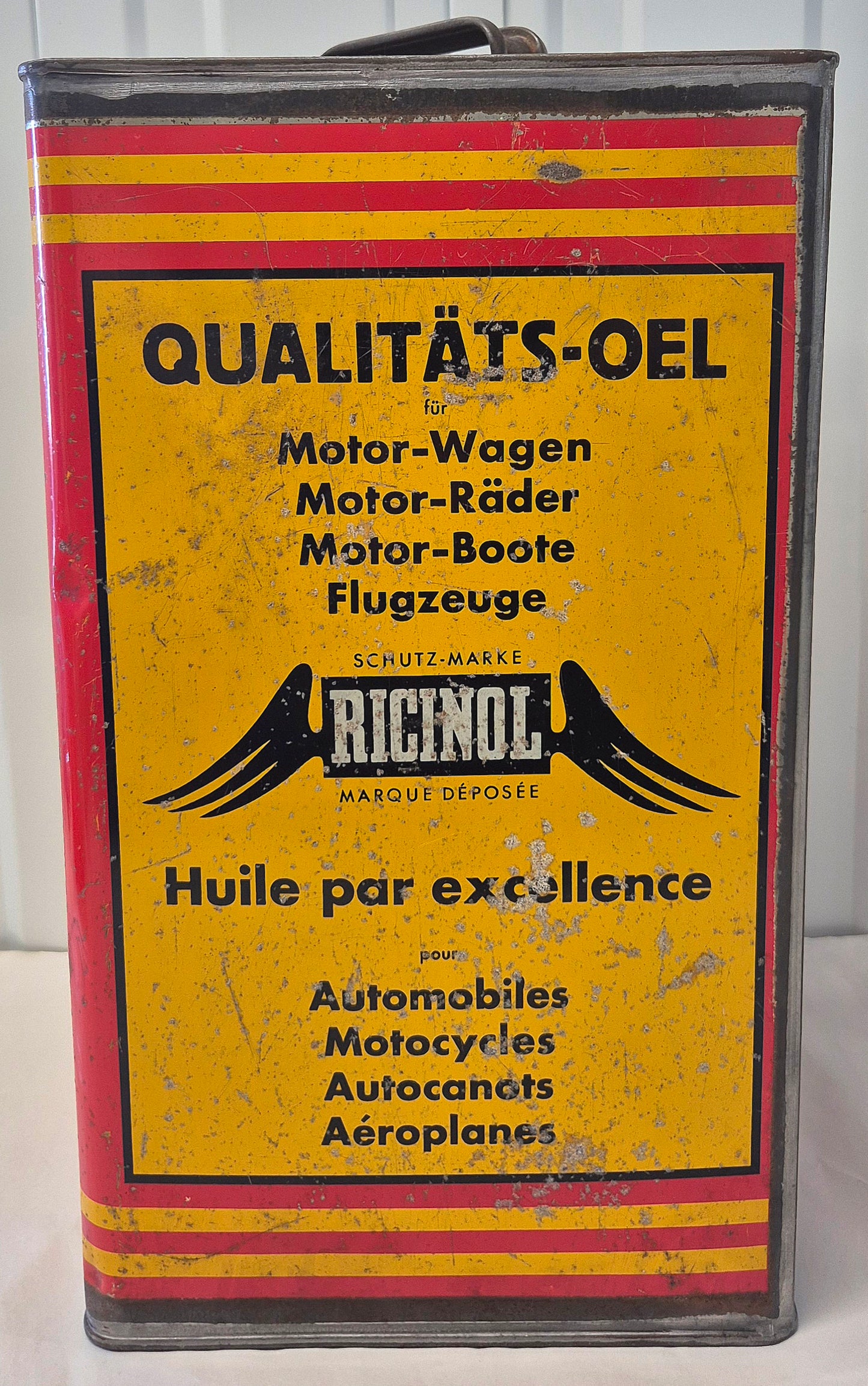 Bidon d'huile RICINOL