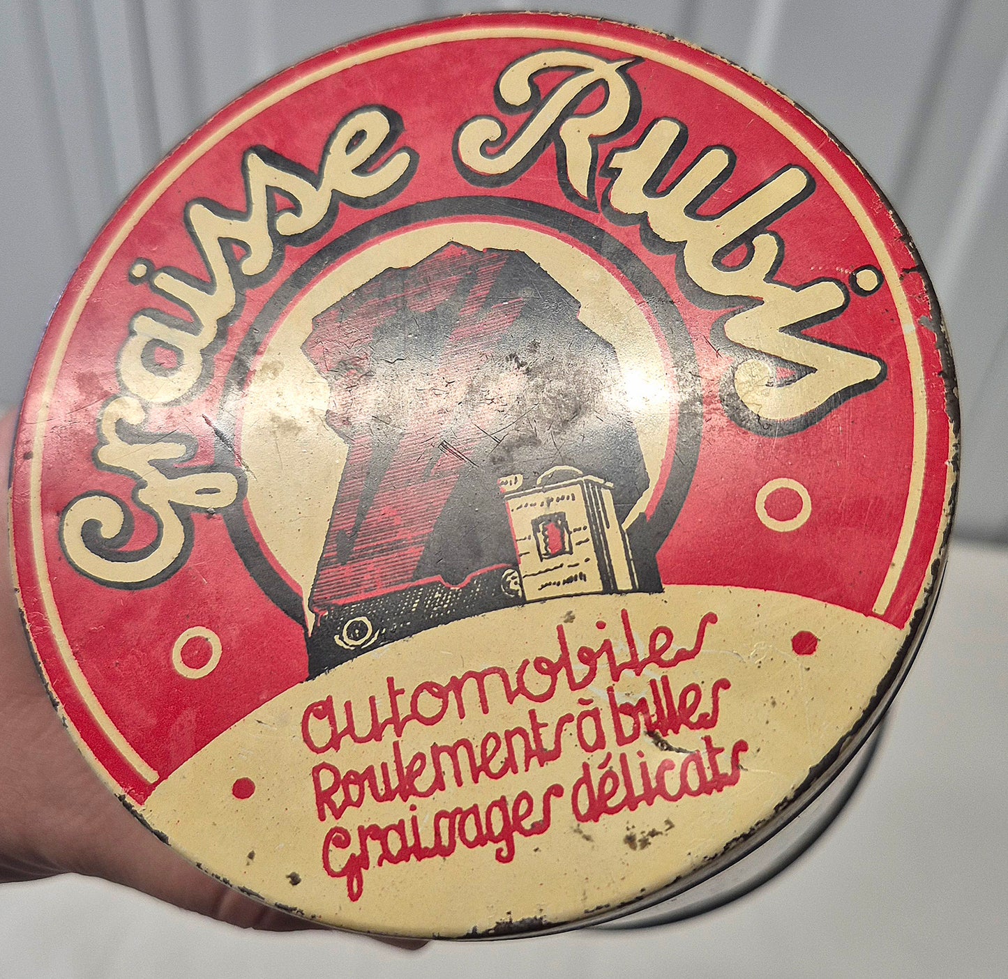Pot de graisse RUBIS