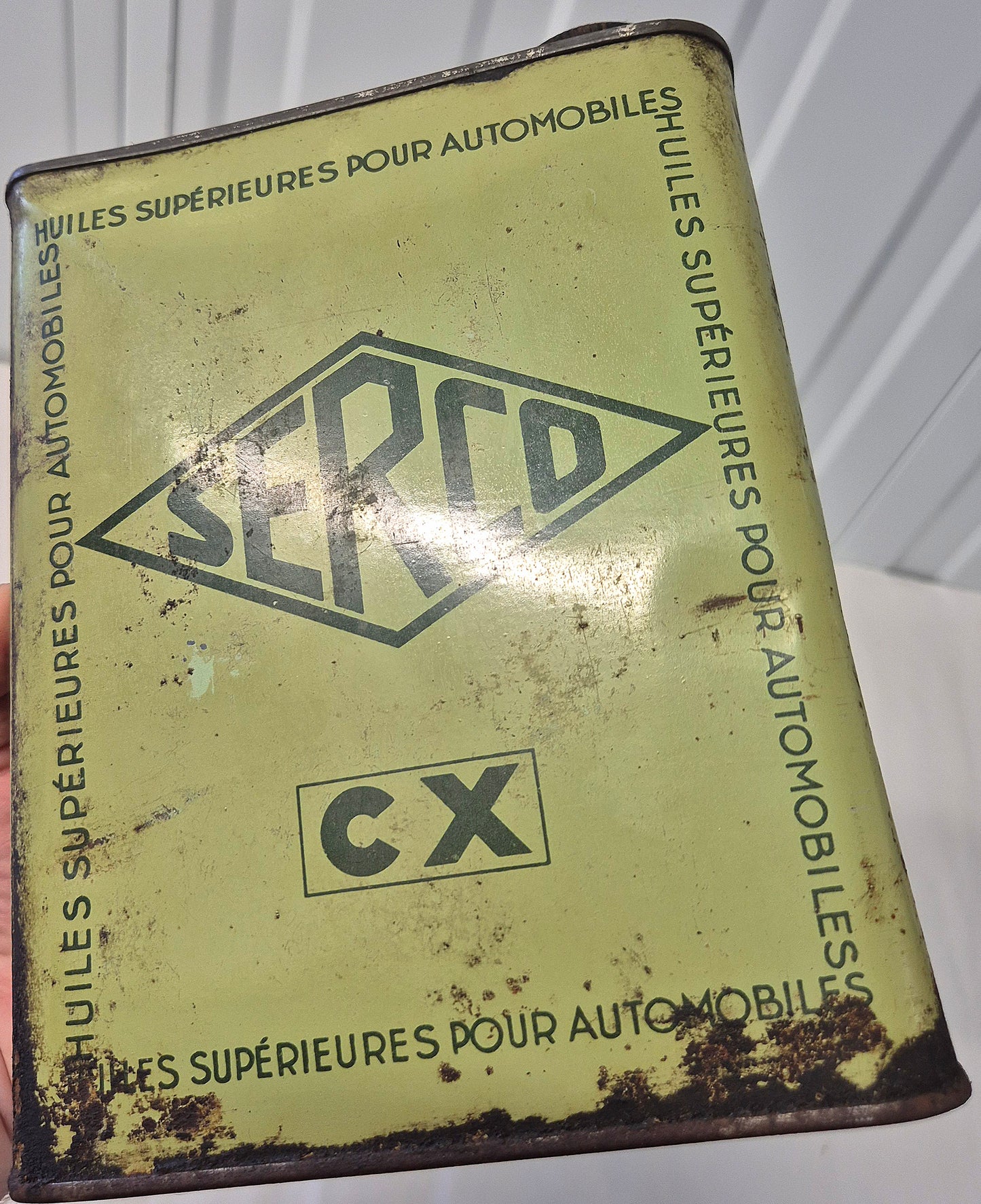 Bidon d'huile SERCO