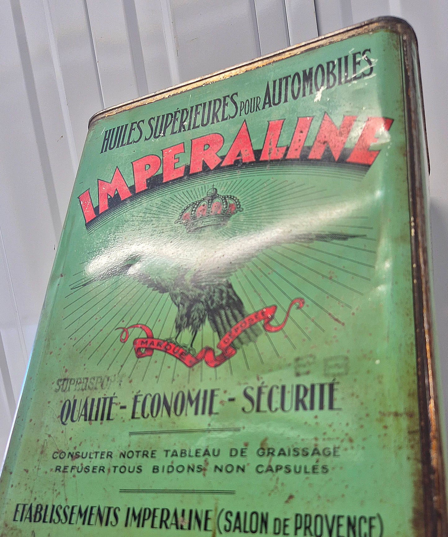 Bidon d'huile IMPERALINE