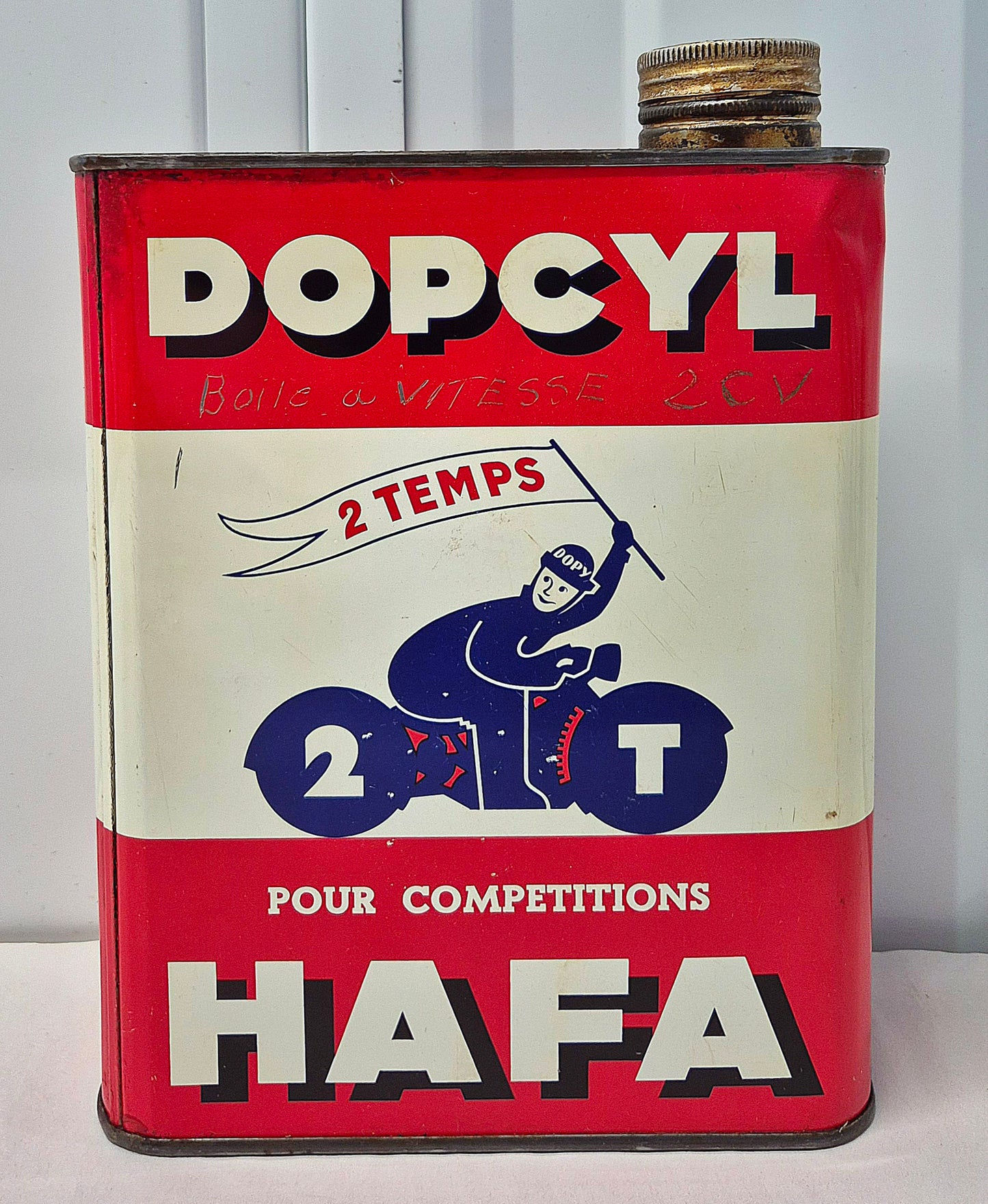 Bidon d'huile HAFA 2 temps