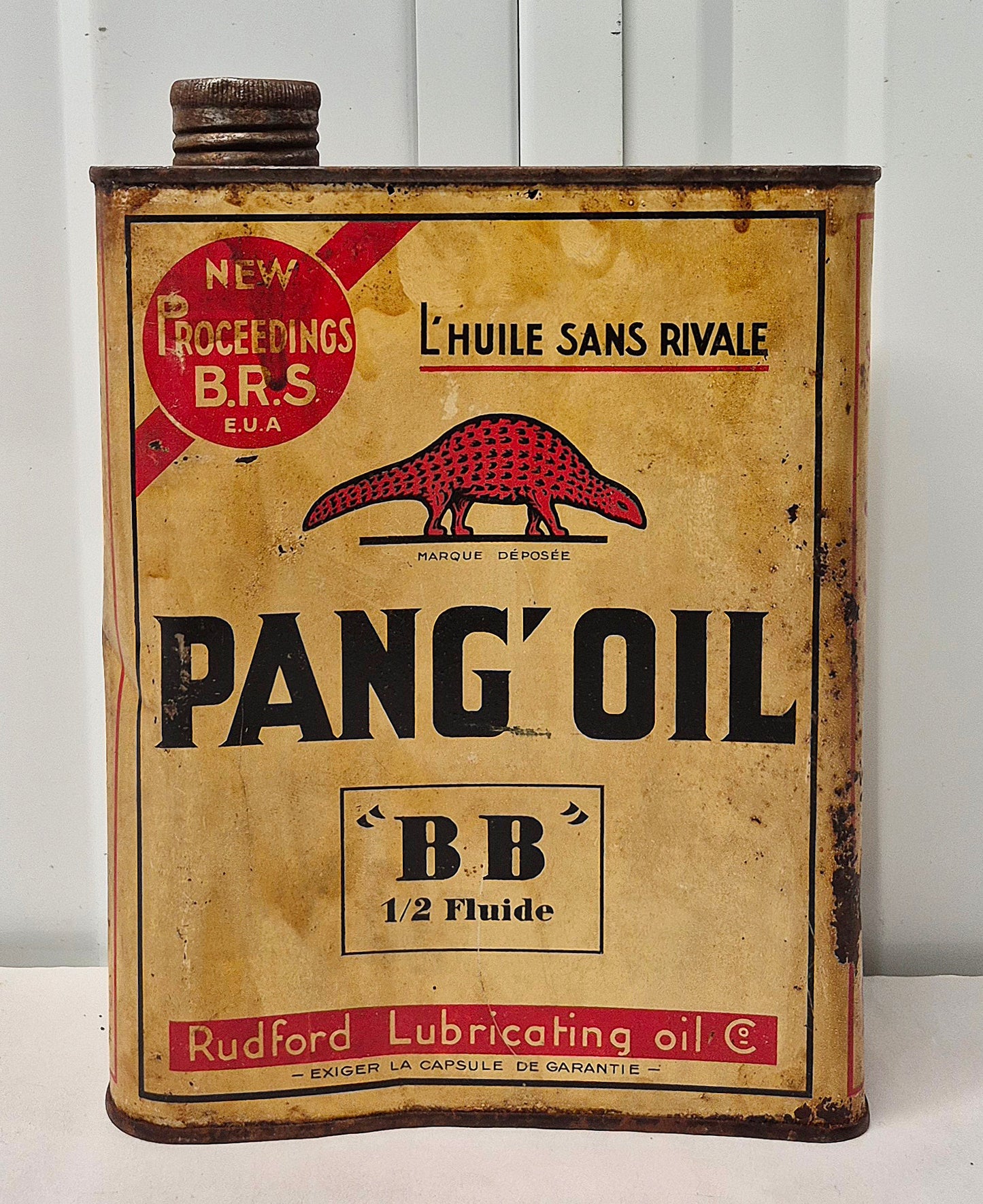 Bidon d'huile PANG OIL