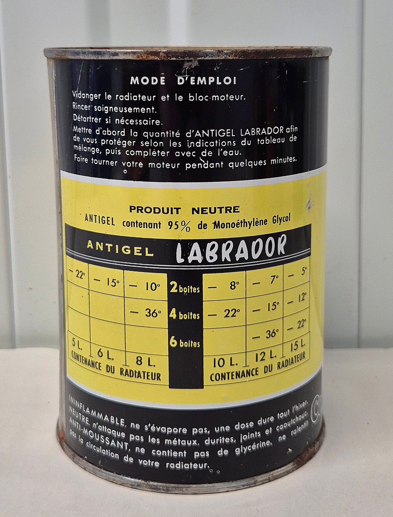 Pot antigel LABRADOR